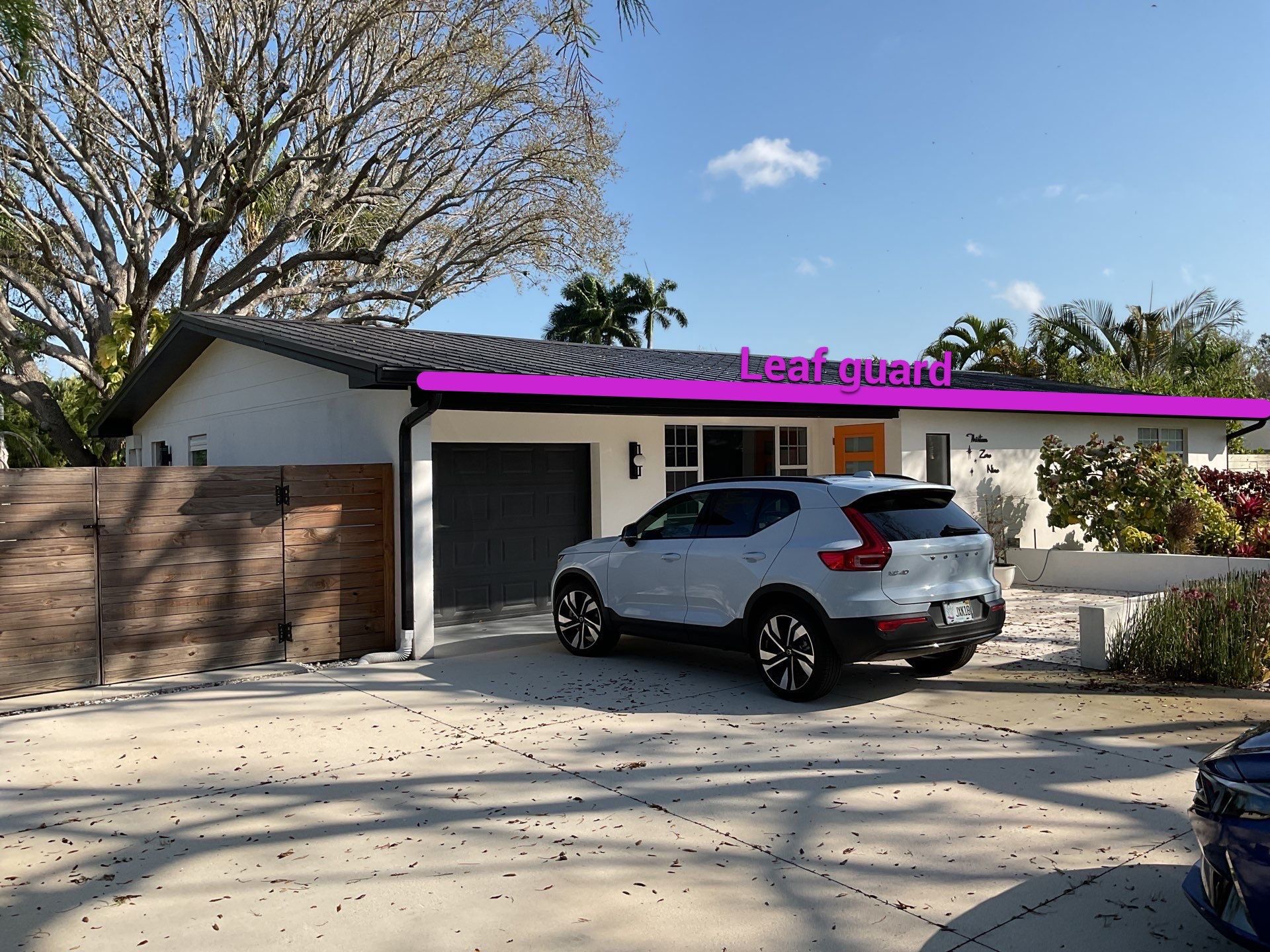 Black Gutter Guard Gutter Installation in Fort Myers FL by Gutter Professors