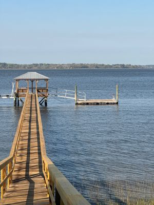Dock using Wood Sealant
