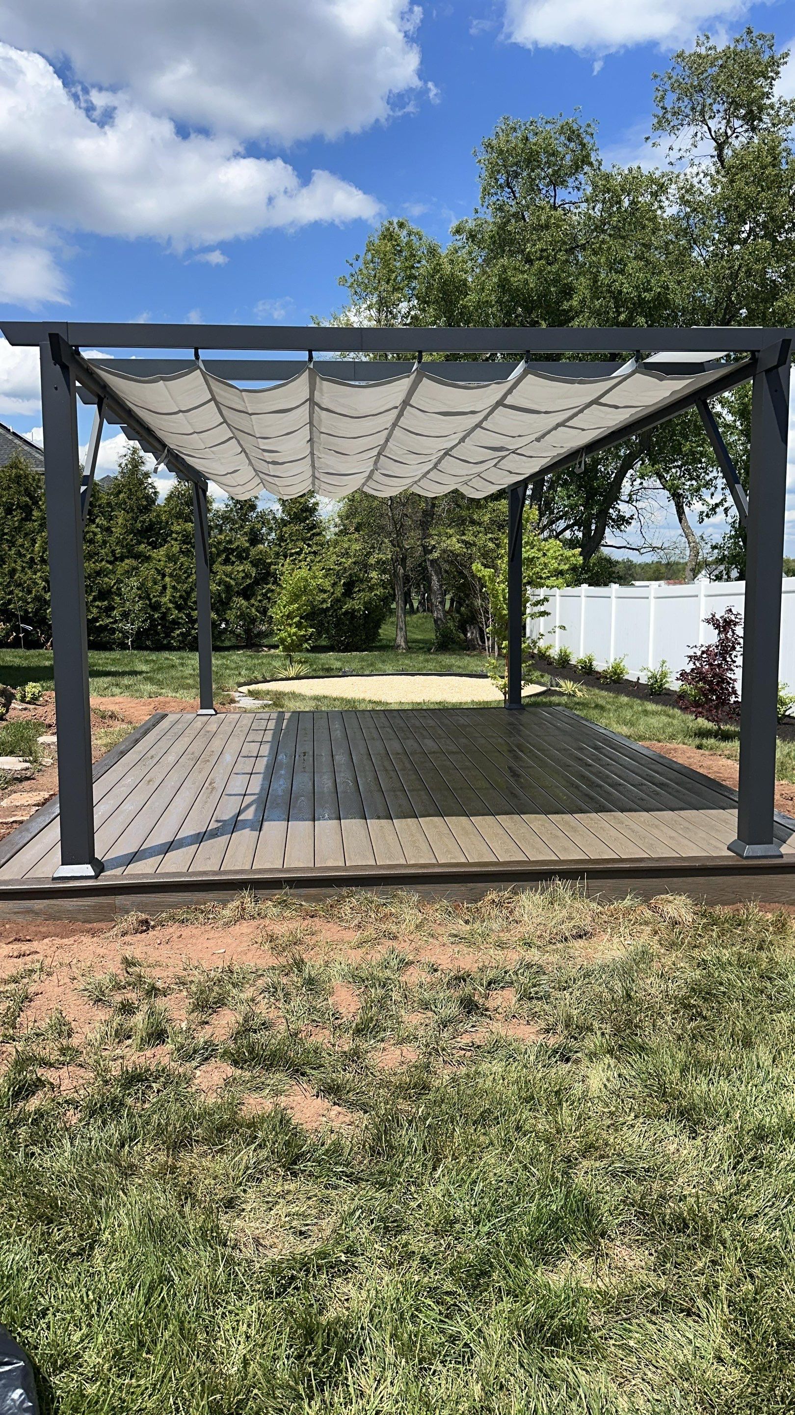 New Deck and outdoor Kitchen In Hillsborough , New Jersey by deck guardian