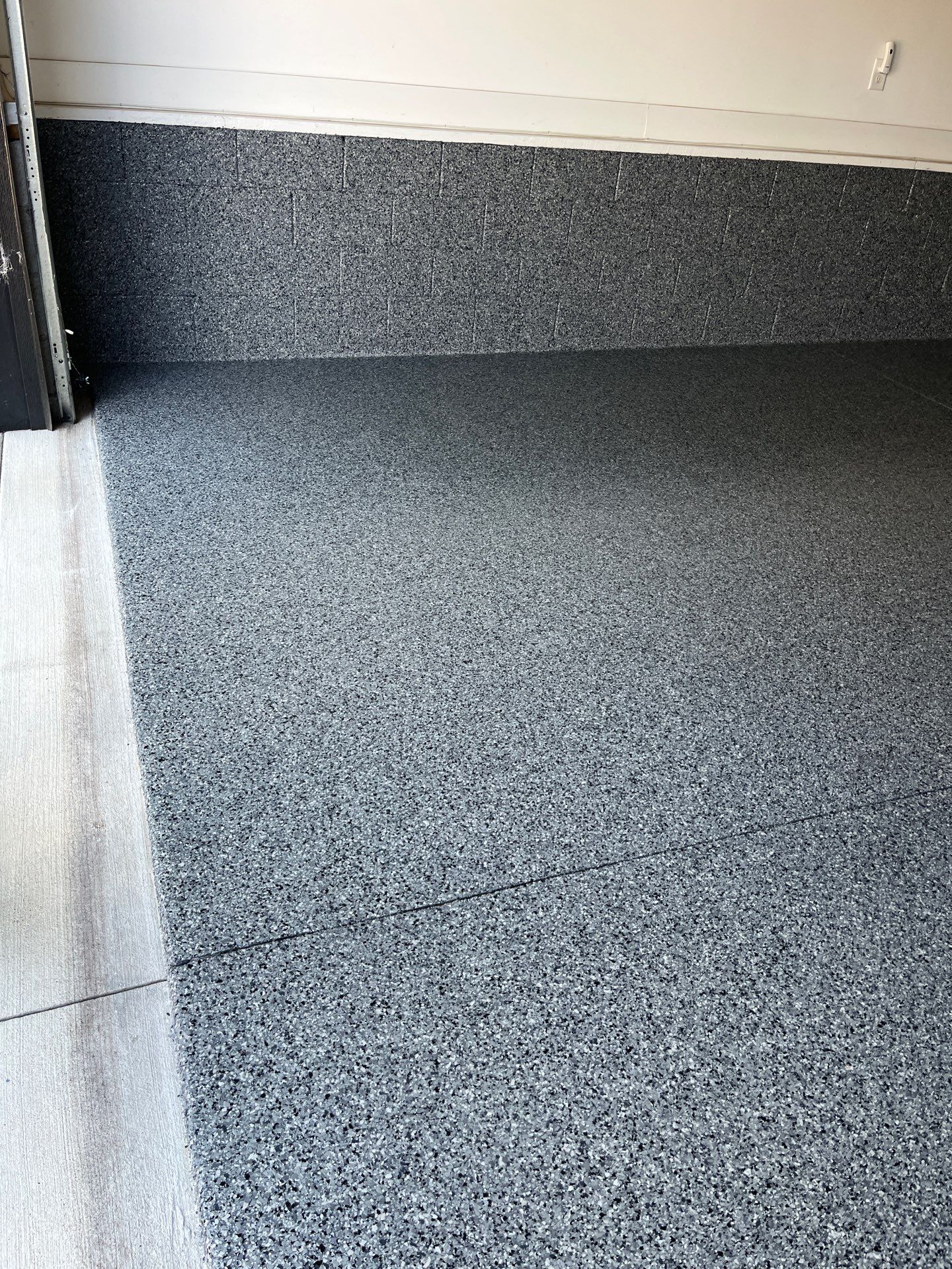 Garage Floor Coating using Nightfall by My Garage Floor Guys