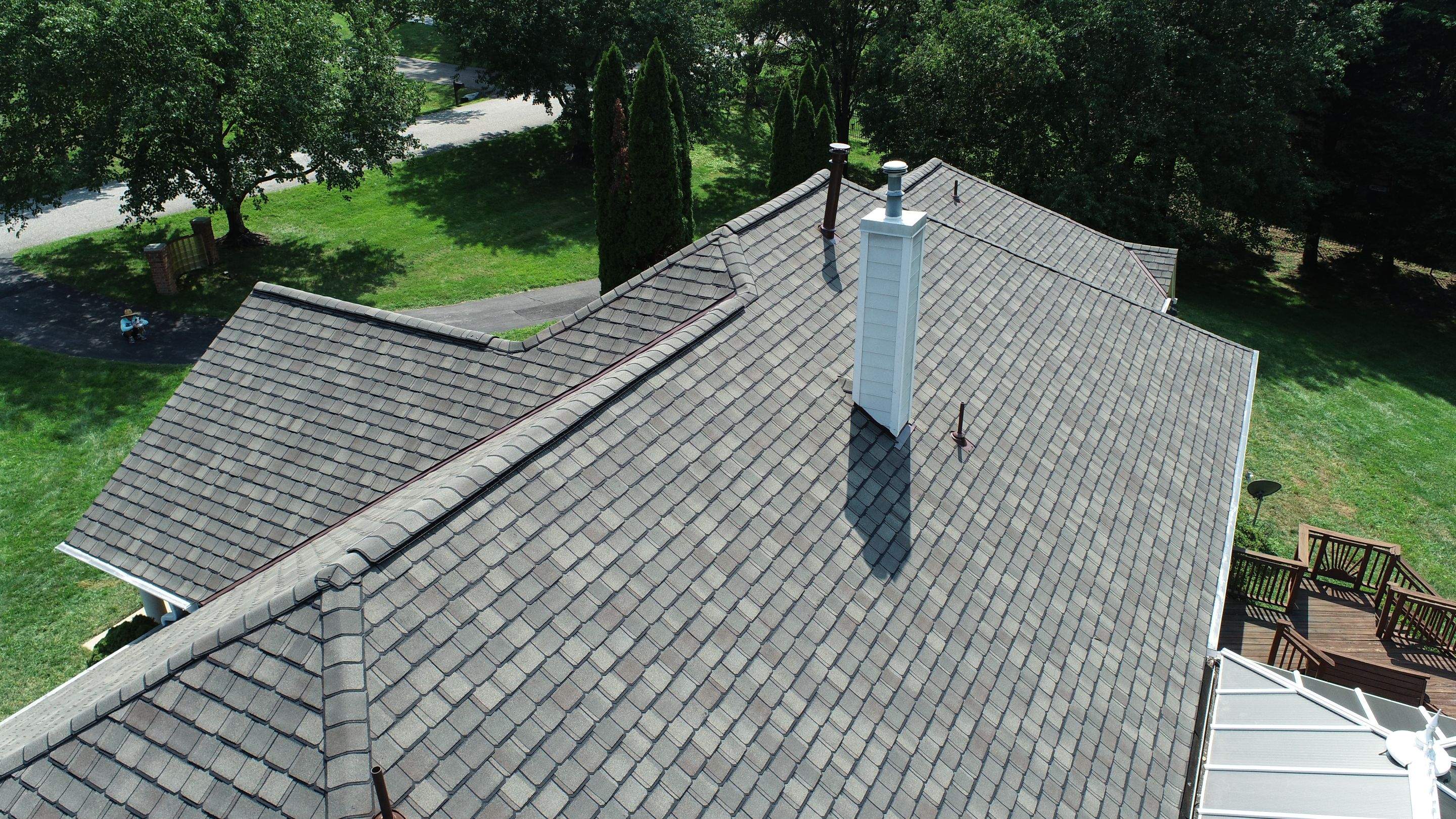 Roof Replacement using Certainteed Grand Manor Shingles by American Home Contractors