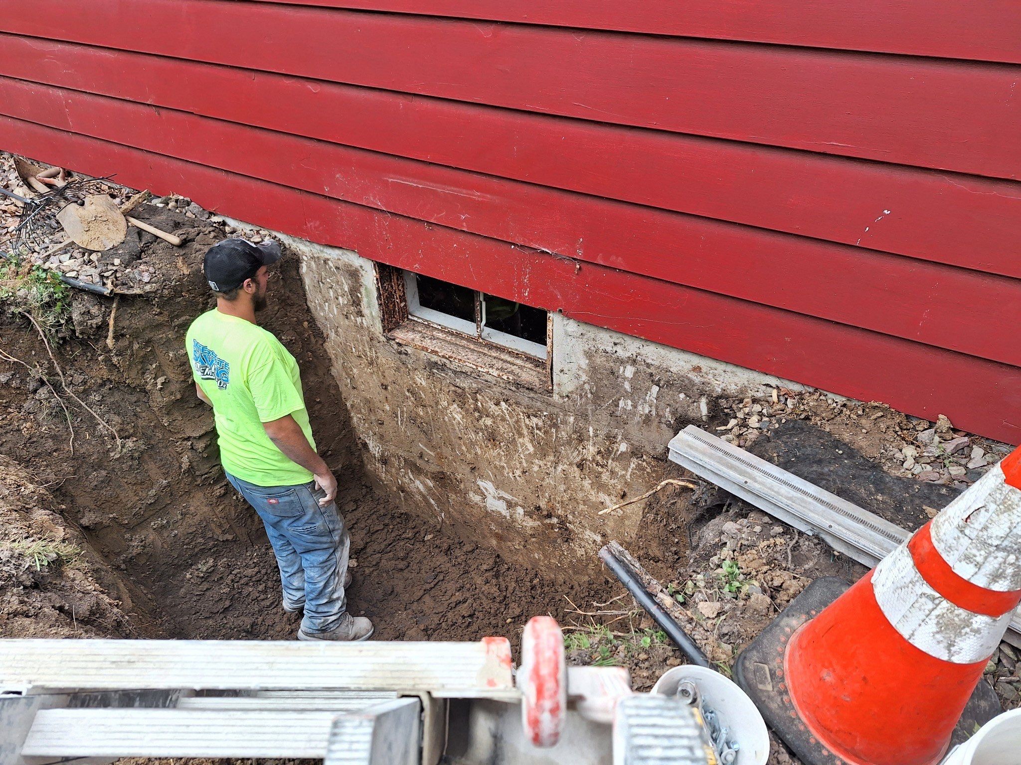 Egress Window using Provia Windows by Total Restoration Services