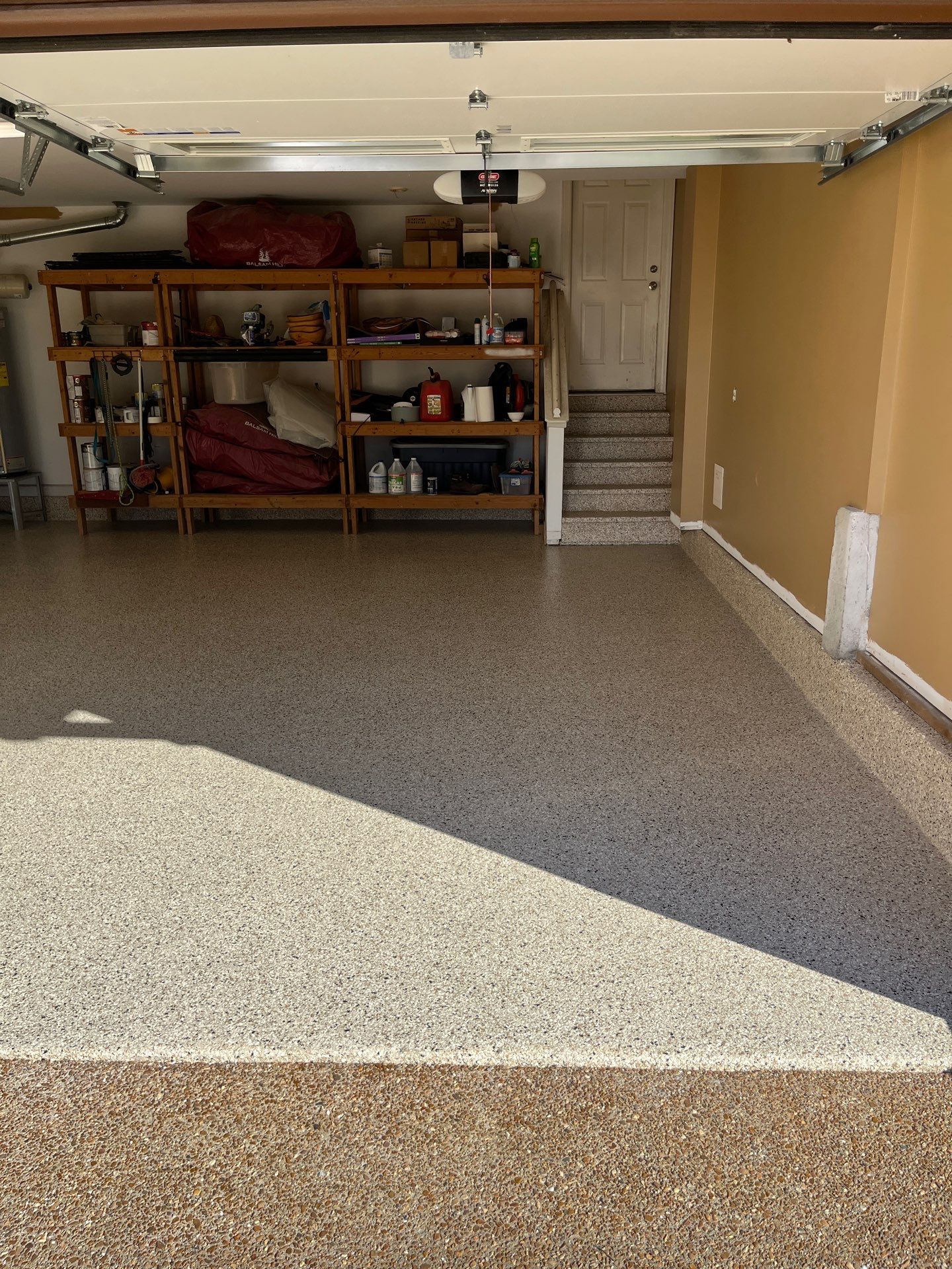 Garage Floor Coating using Shoreline by My Garage Floor Guys