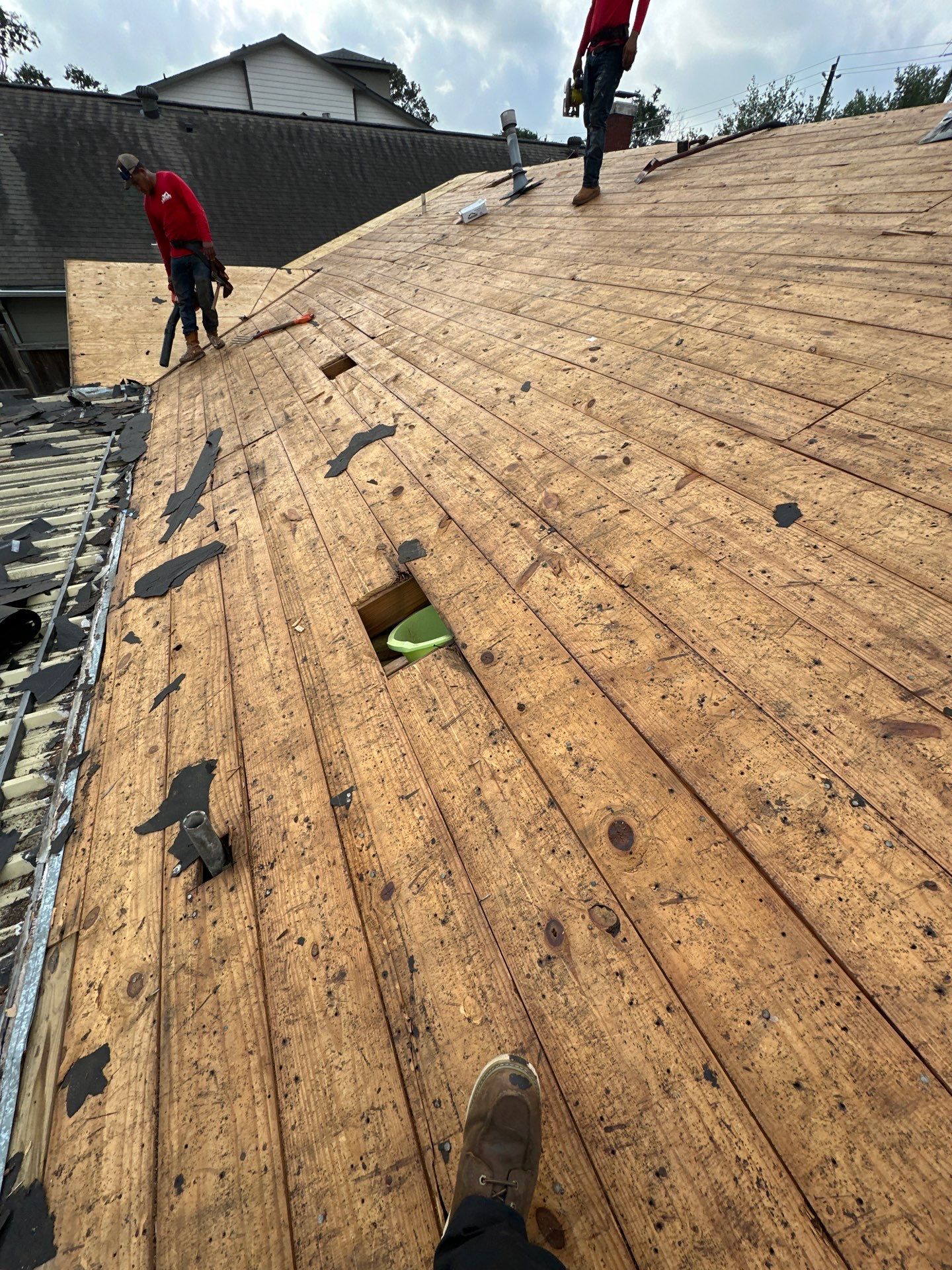 Project in Houston by Motion Roofing