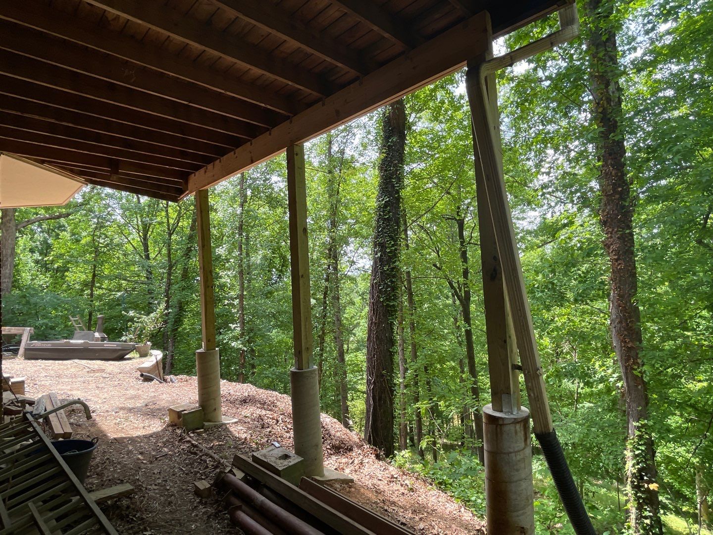 Riverchase - Structural Support by Pillar and Pine