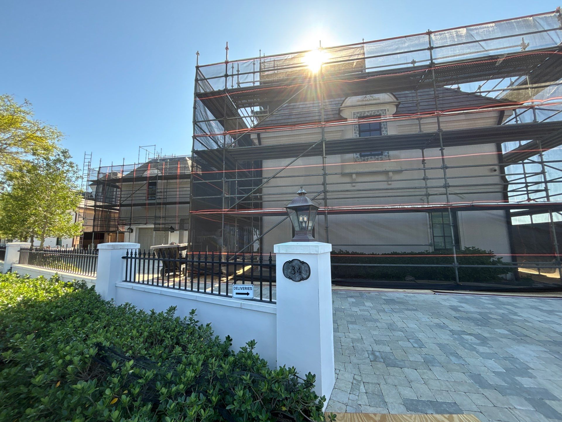 Gutter Installation using Half Round Seamless Gutters in Tampa FL by Gutter Professors