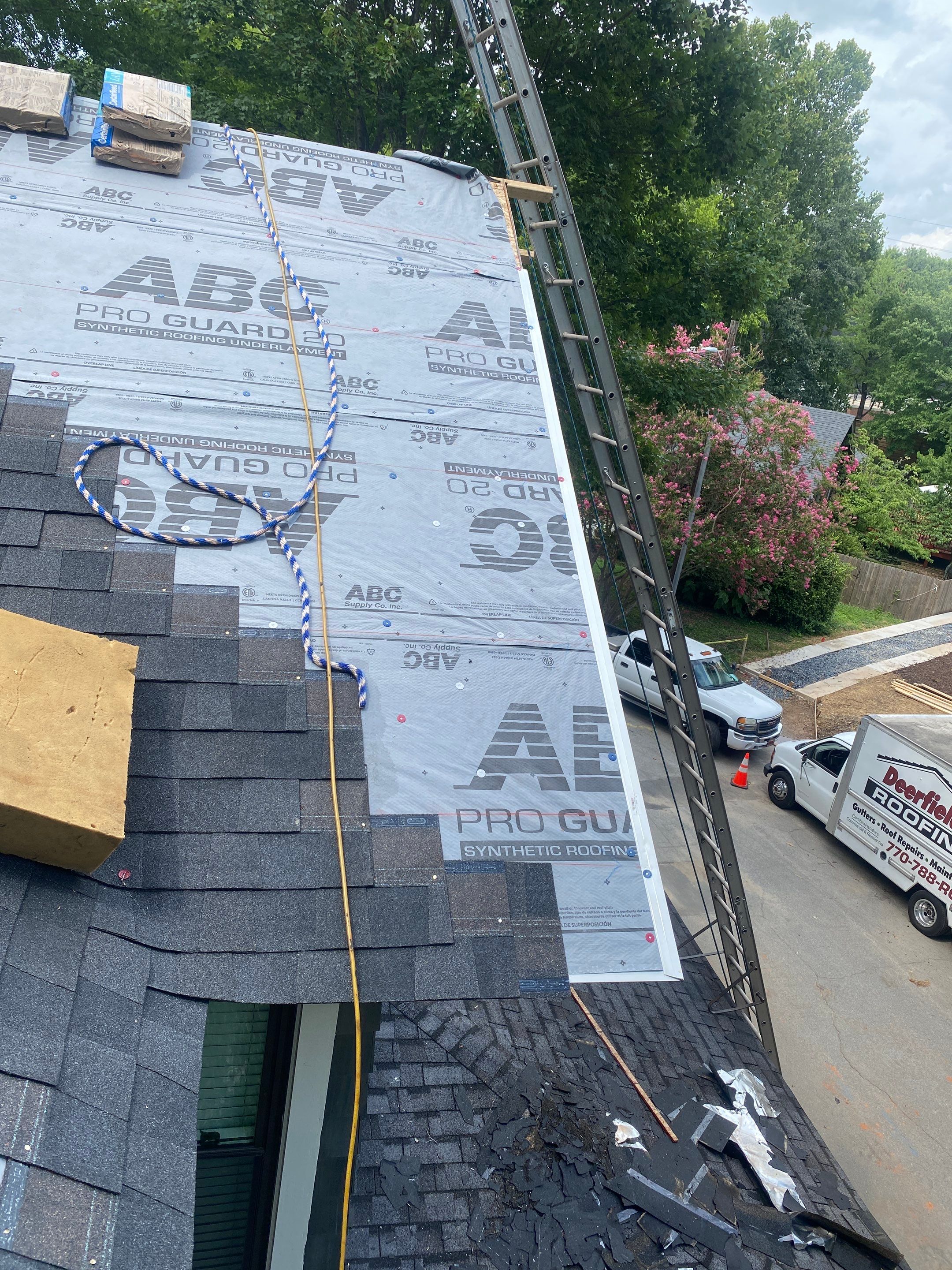 Spaced Decking Roof Replacement by Deerfield Roofing LLC