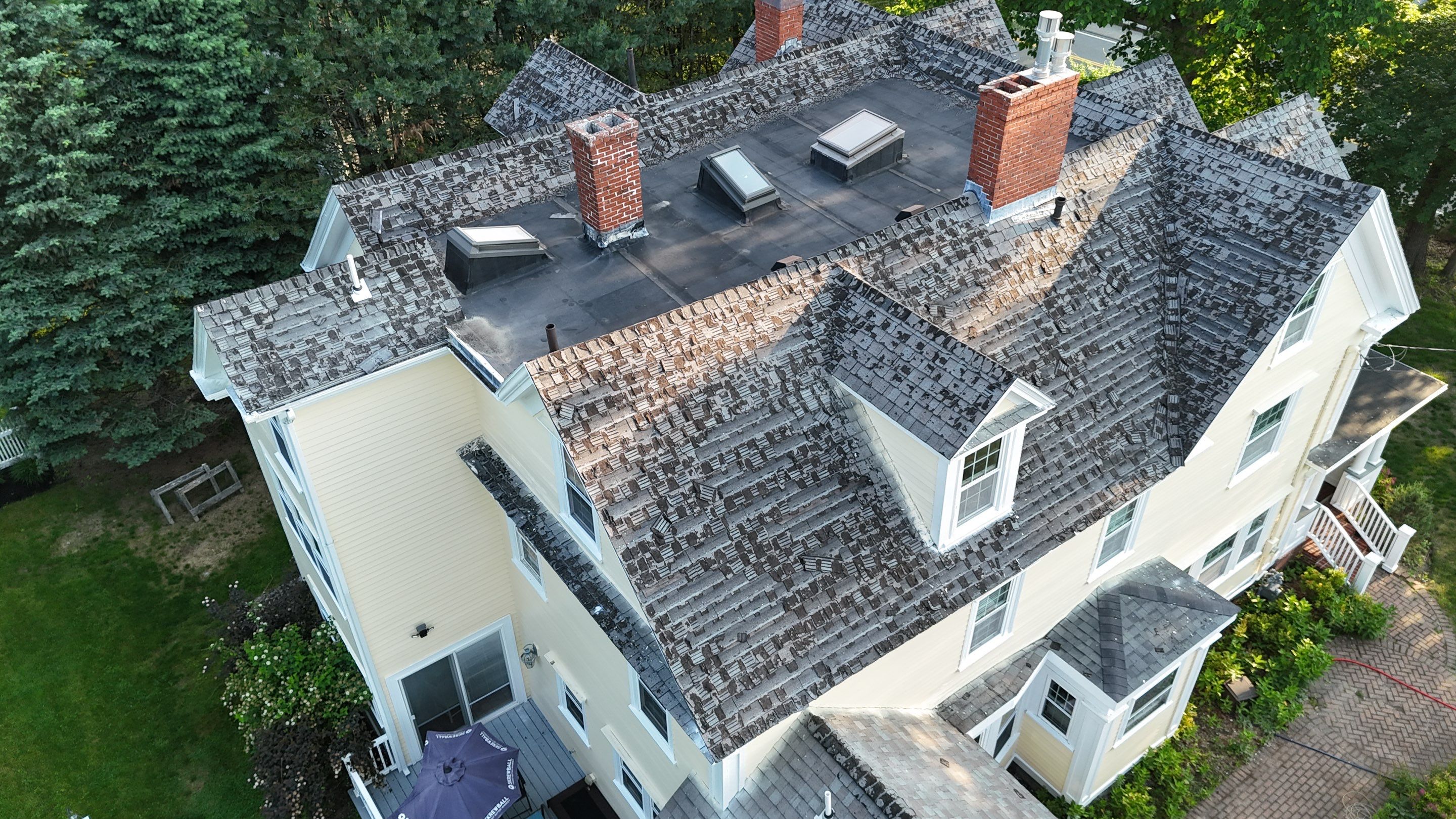 Full Roof Replacement & EPDM Restoration – North Andover, MA by Mighty Dog Roofing of Greater Middlesex County