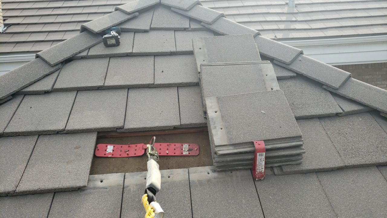 Residential Roofing Repair using Concrete Tile by The Roof Doctor