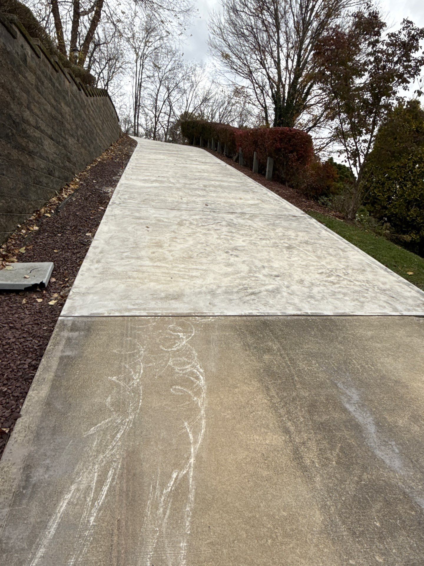 Steep Driveway Project in Sarver by Floors in a Day, Inc