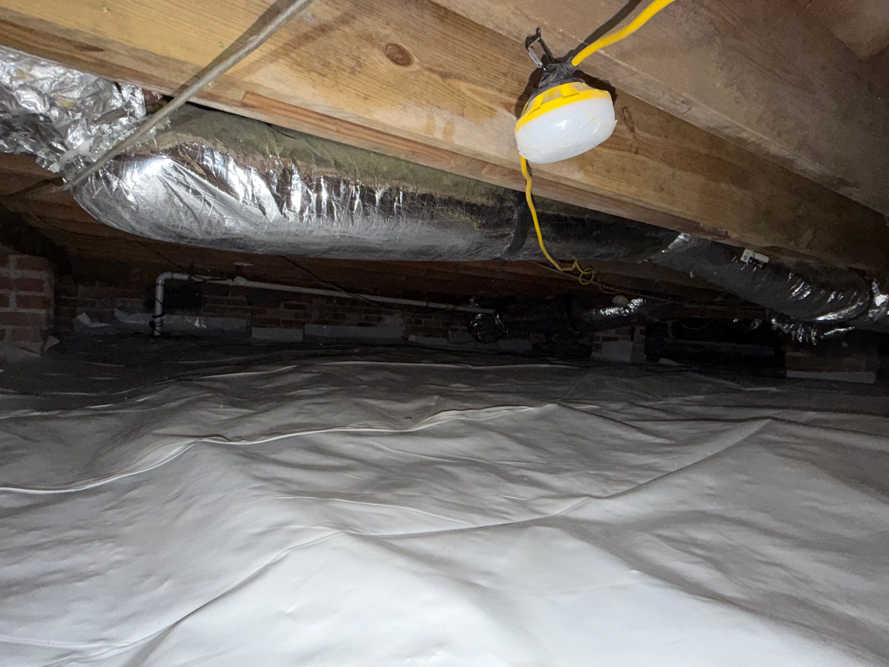 Project in Portsmouth by Patriot Crawl Space Repairs