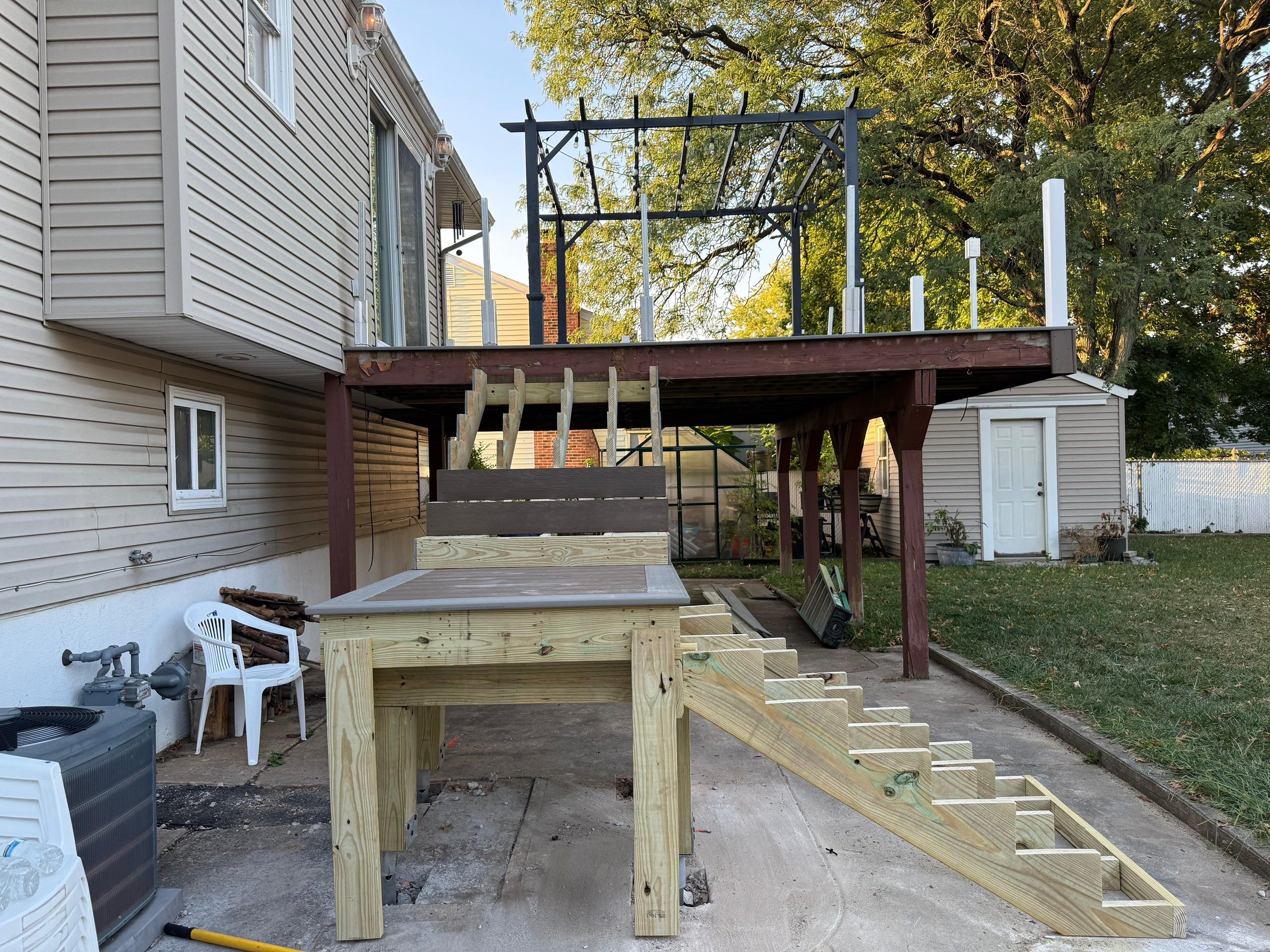 Deck Resurface in Edison NJ by deck guardian
