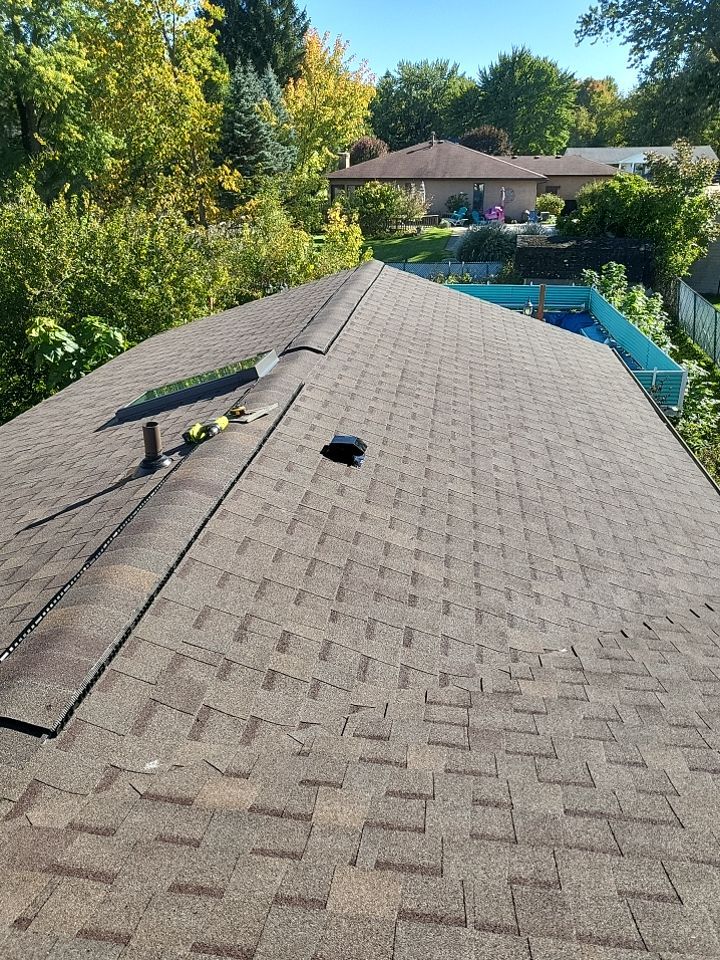 ATLAS PINNACLE COLOR: PRISTINE HEATHER DRIP EDGE: MUSKET BROWN by Eagle Eye Roofing