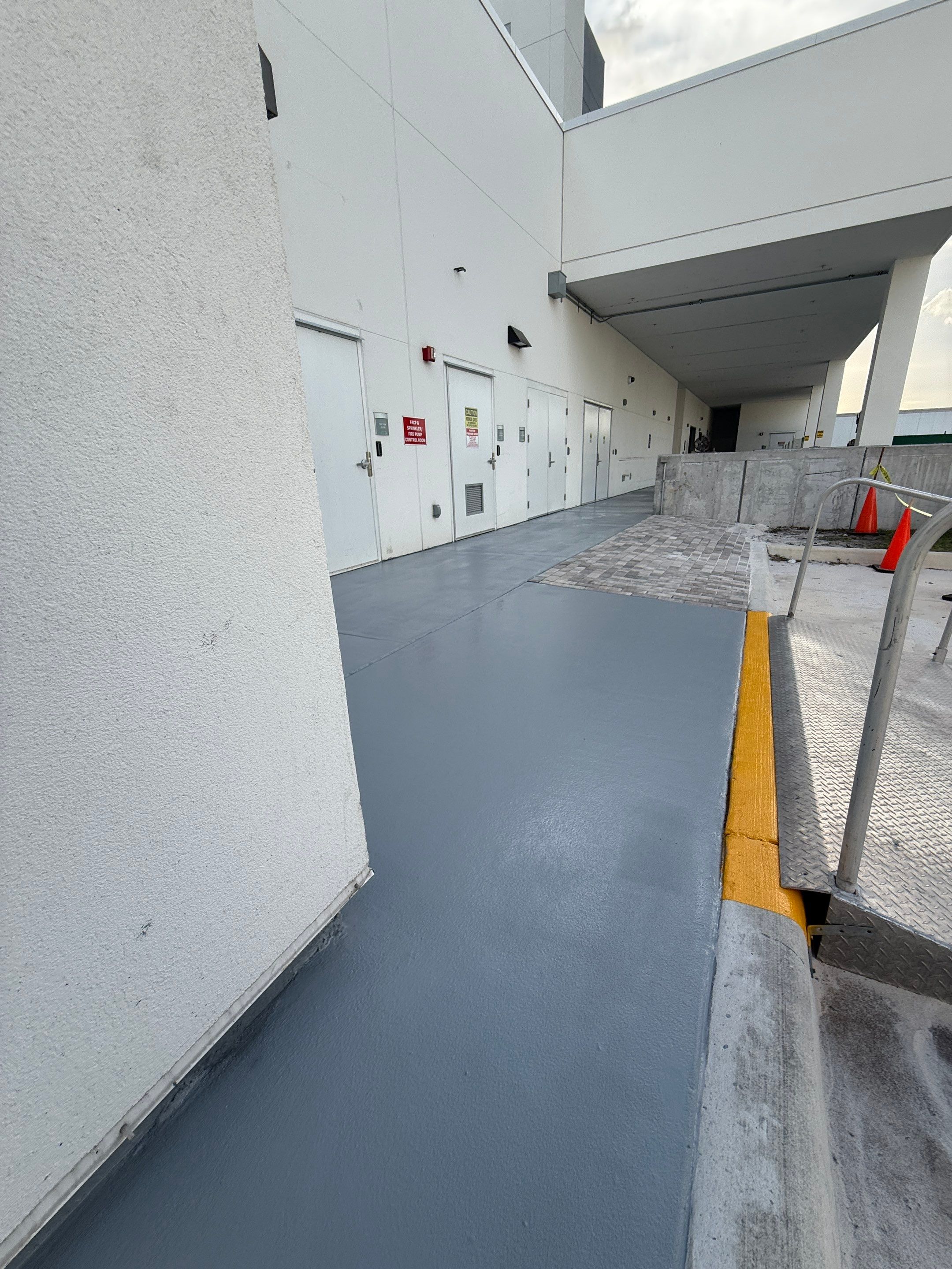 Strong Protection & Slip Resistance at South Florida Baptist Hospital by Performance Floors & Coating