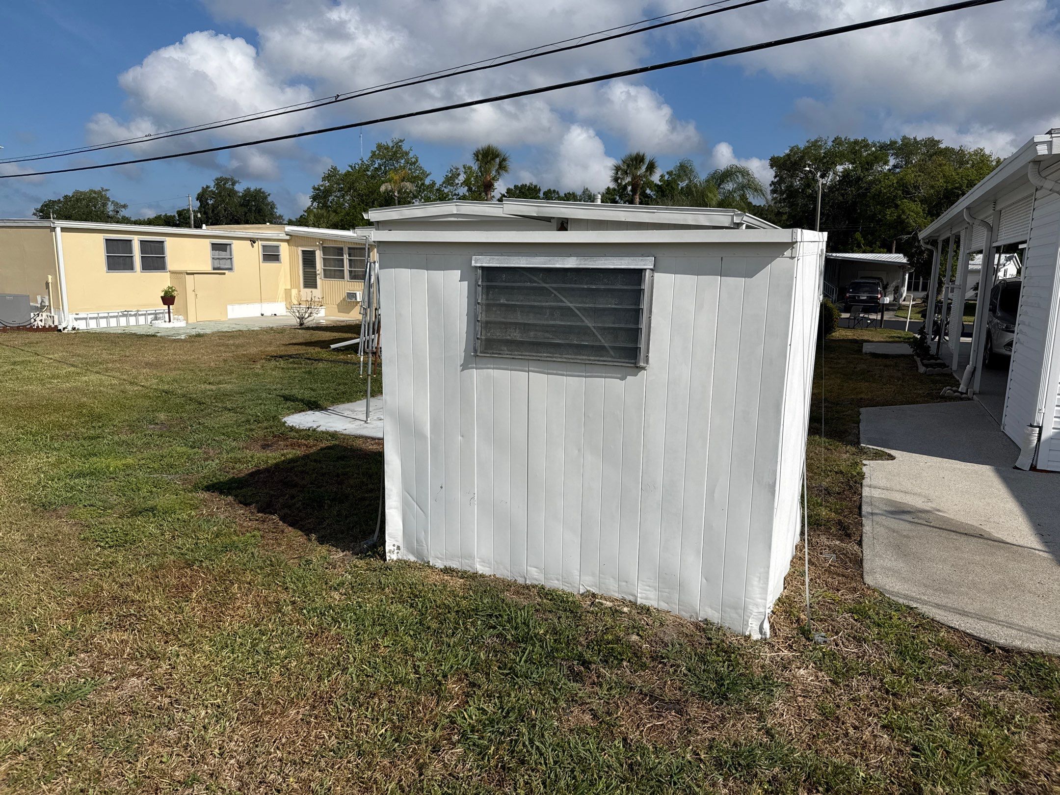 Mobile Home Soft Wash & TPO Roof Cleaning in Leisure Lake Mobile Home Park – Palmetto, FL by Sunshine AquaWash
