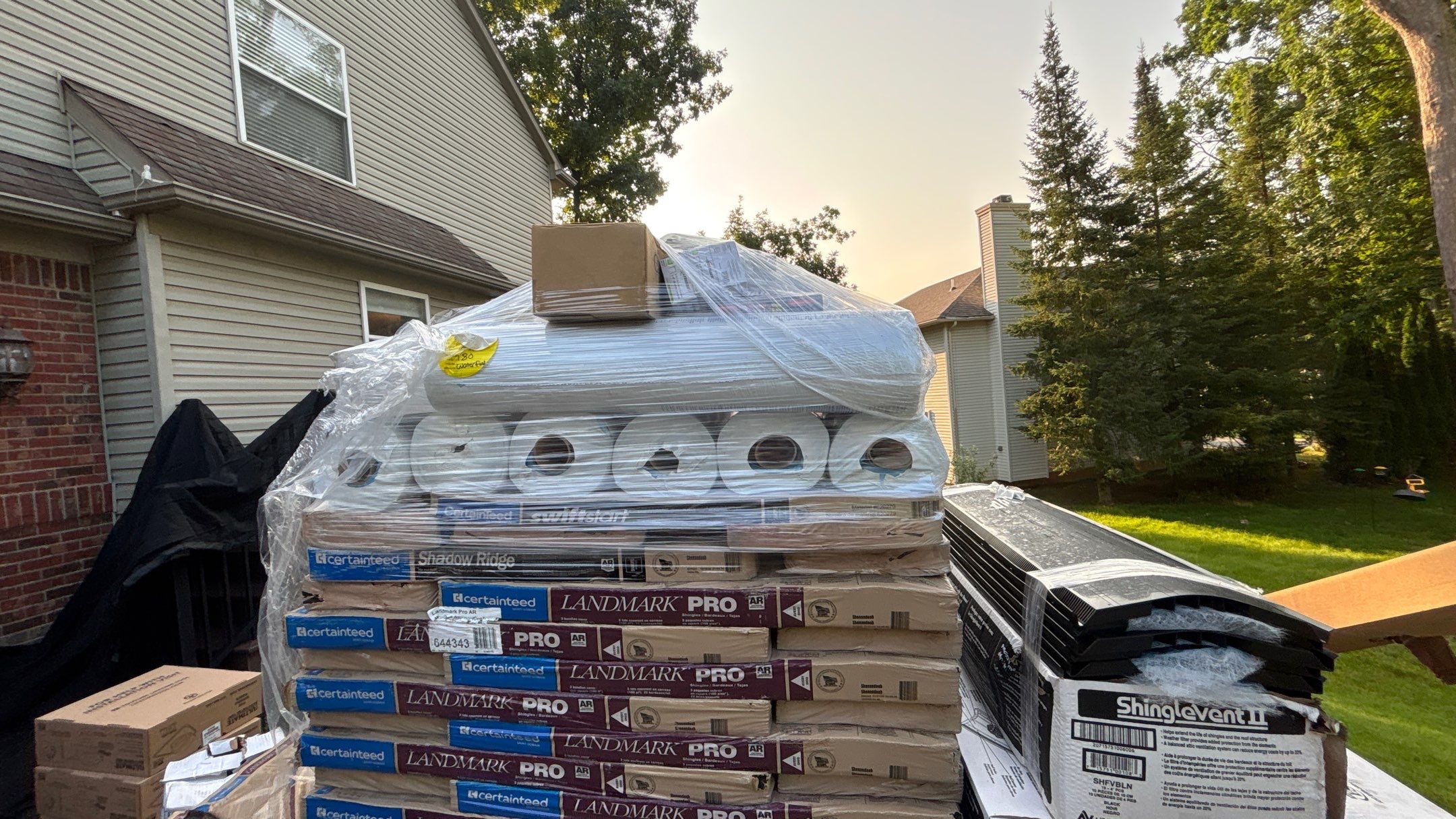 Roof Replacement using CertainTeed Landmark Max Def Shenandoah by 180 Contractors