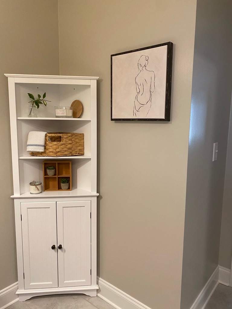 Russet Master Bath by Pillar and Pine