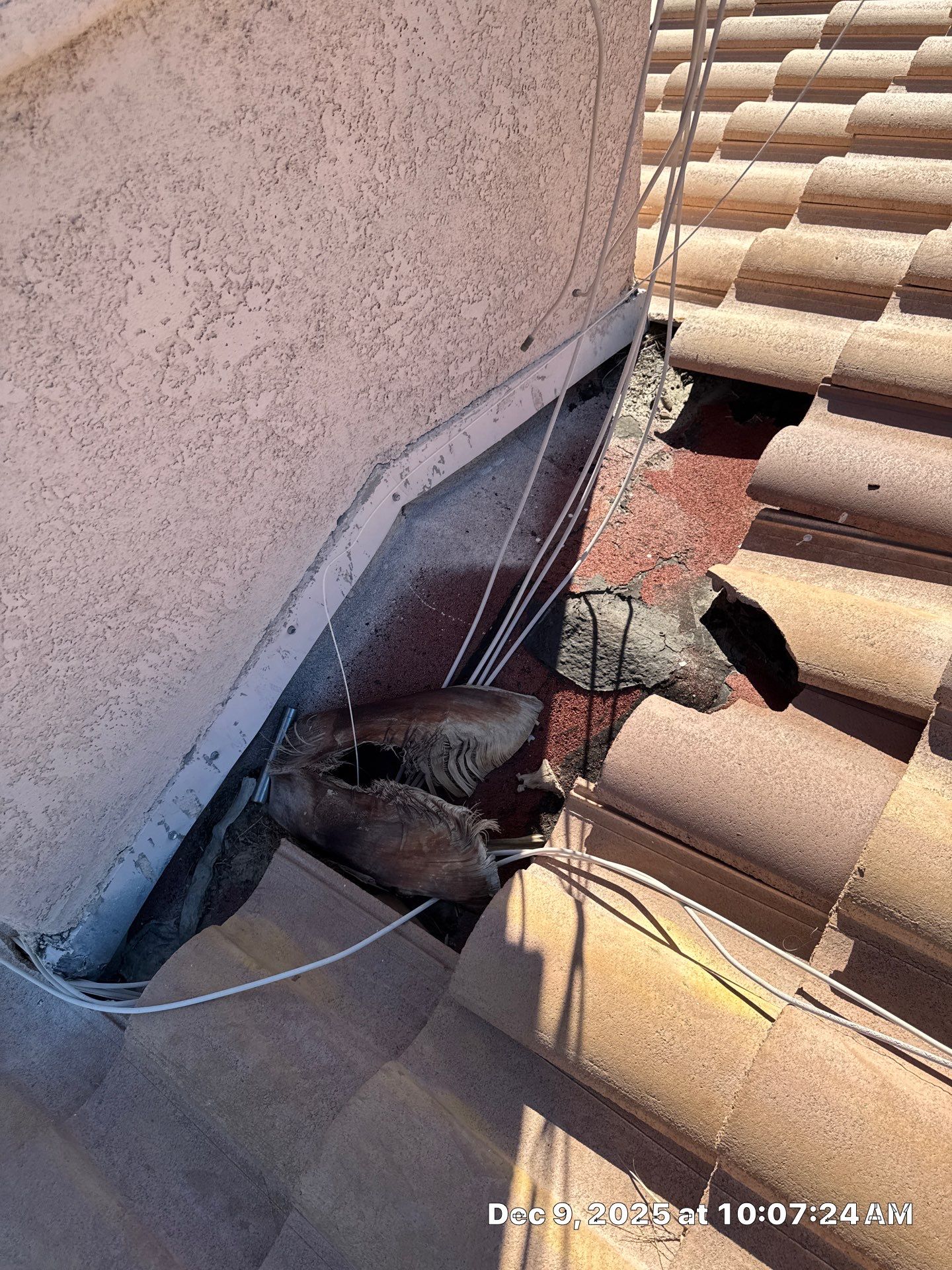 Project in La Quinta by Desert Roof Concepts