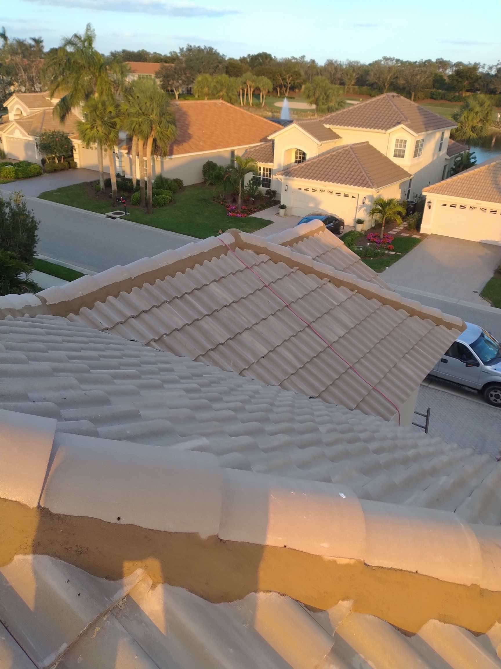 Concrete Tile Roof Replacement by Four Peaks Roofing
