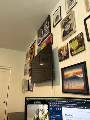 Home Office Setup and Media Wall Installation in Buckeye