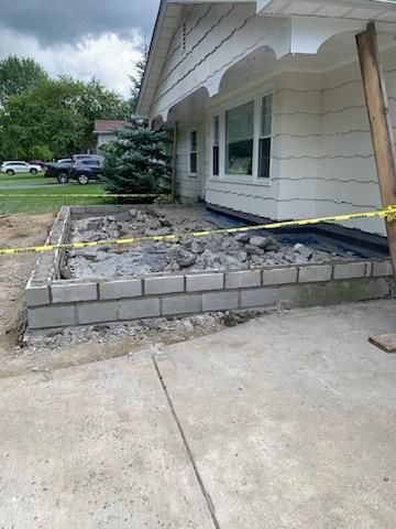 Porch and Concrete by Ivy Lea Construction