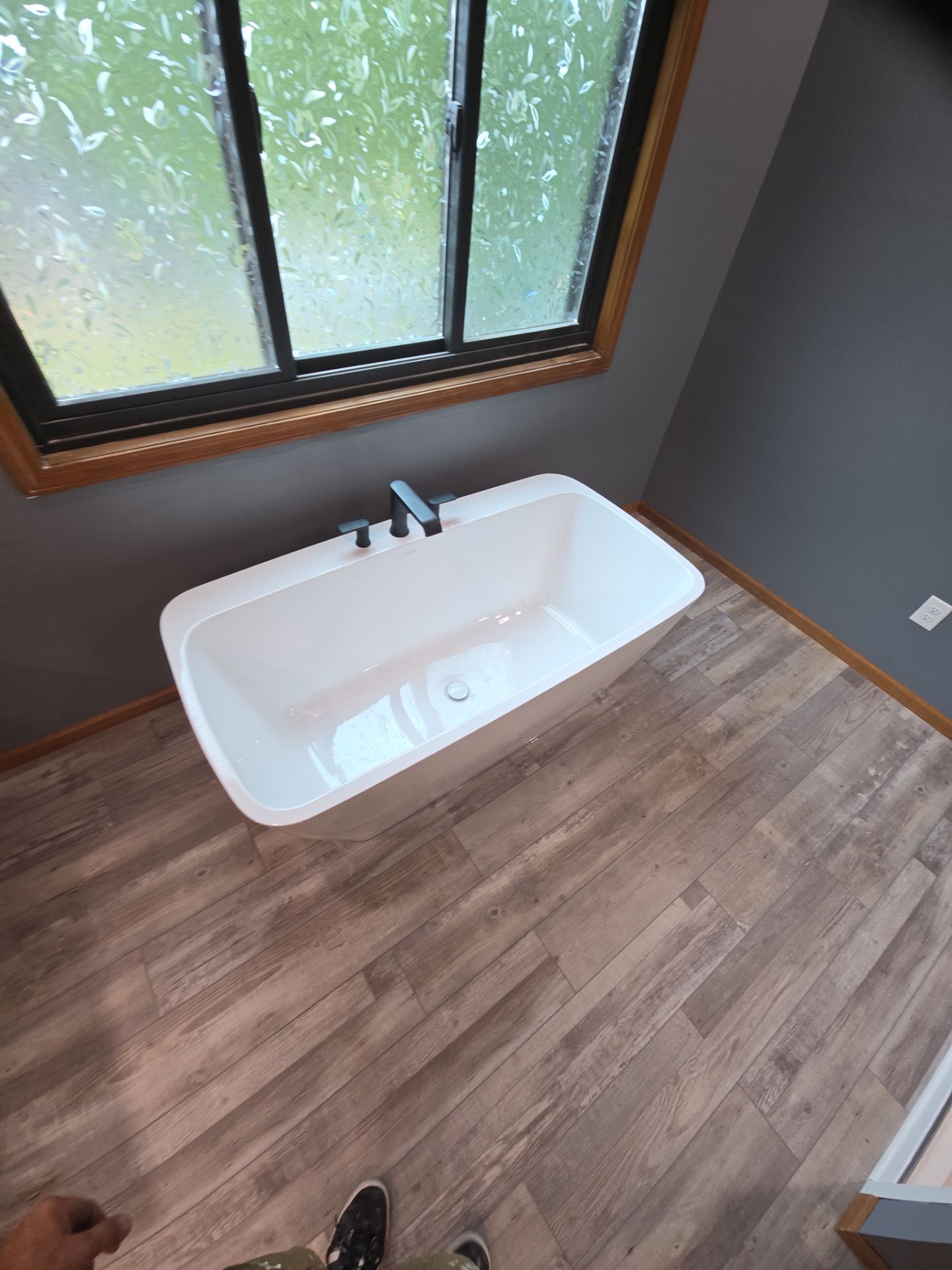 Full bathroom remodel, all new except vanities by The Shower Company