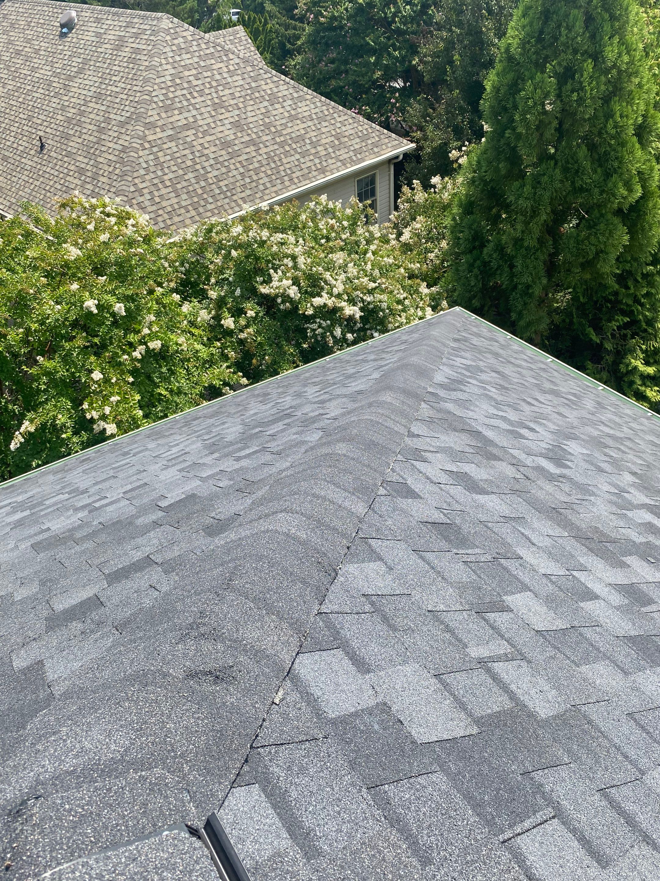 McLean: Residential Roof Installation with Landmark Pro Designer Shingles in Max Def Moire Black by RM Banning, Inc.