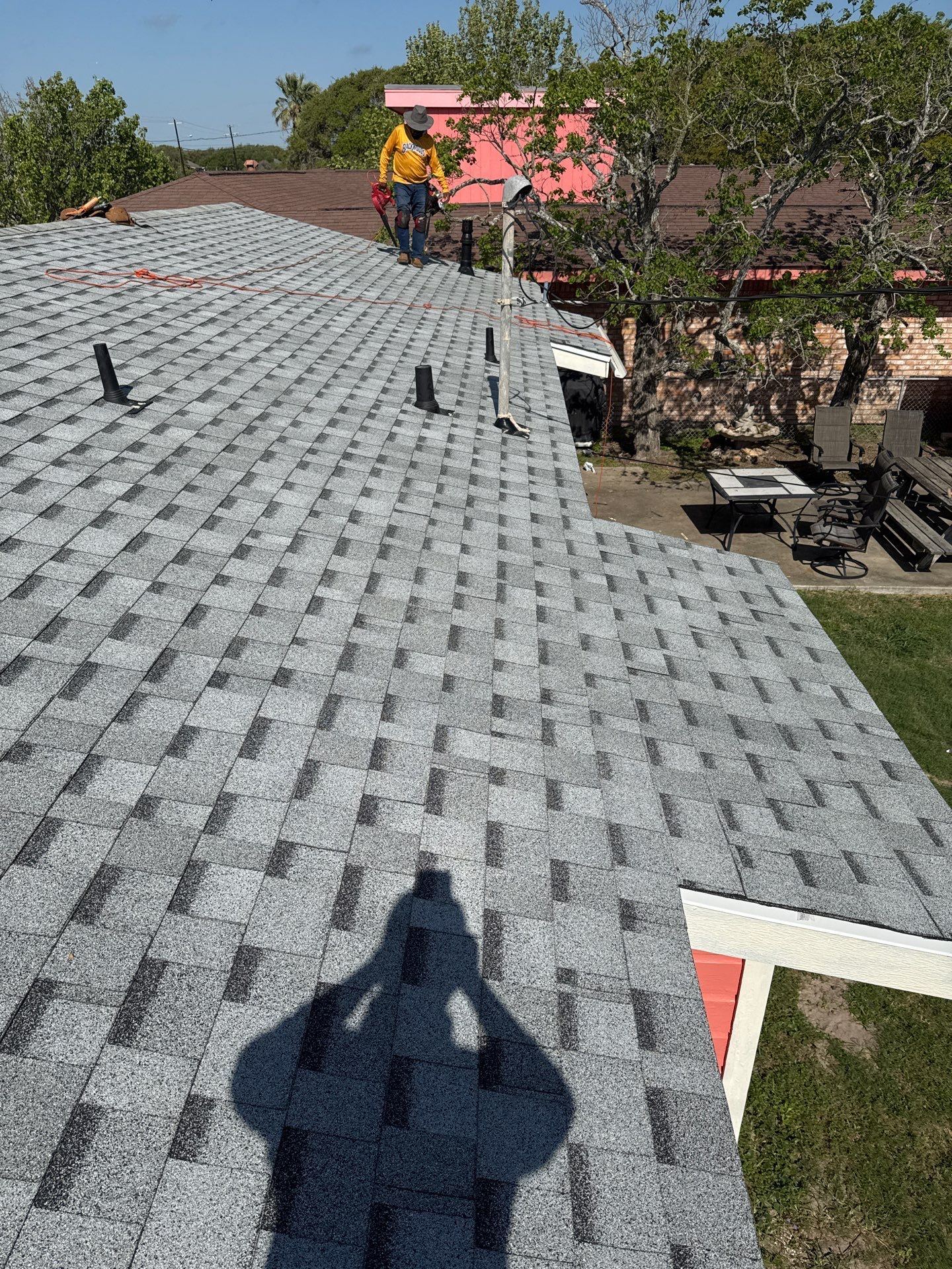 Perfectly Pink in Rockport Texas by Bayfront Roofing and Construction