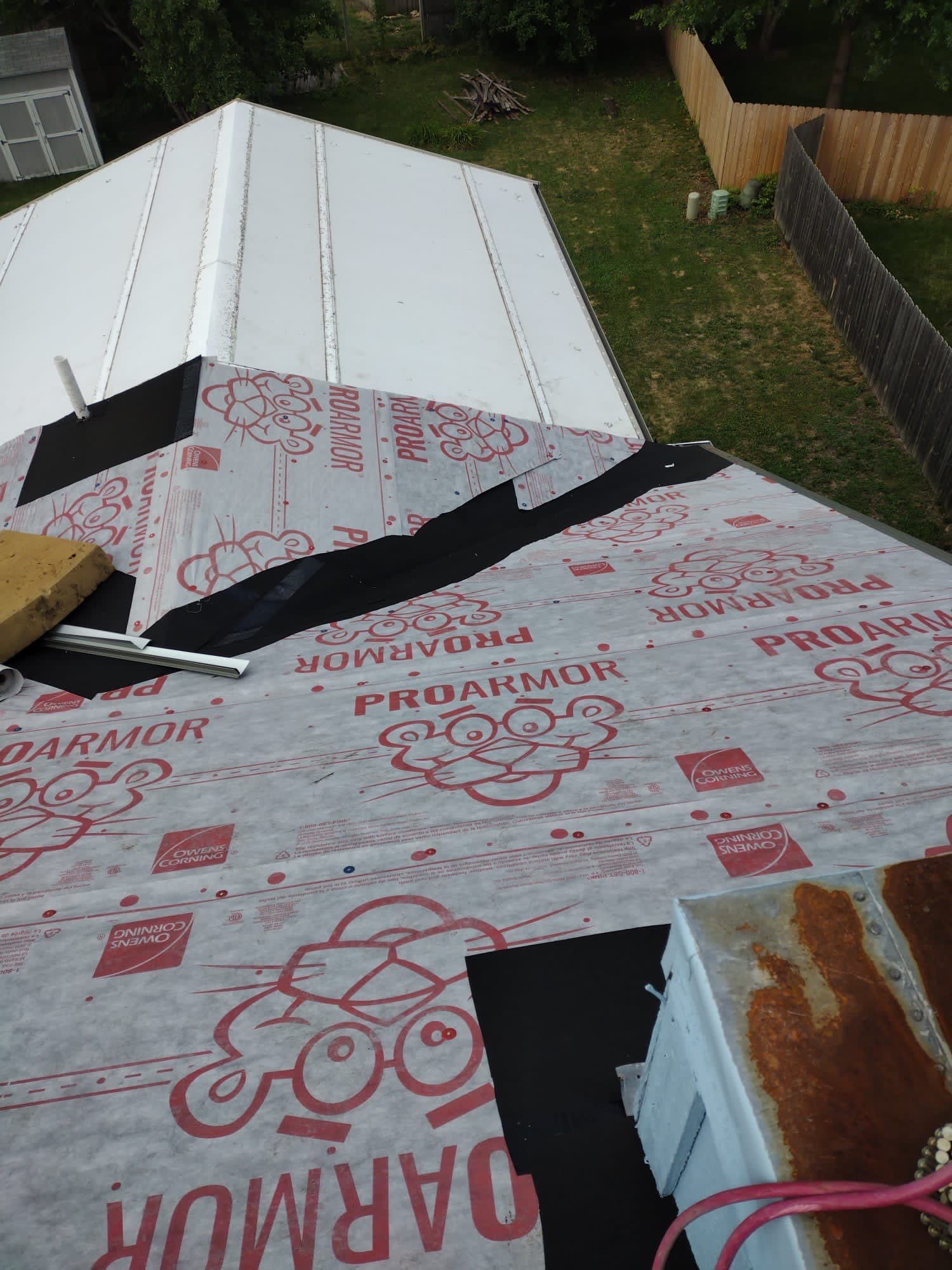 Residential Roofing Installation using Owens Corning Duration - Color: Driftwood by HT Roofing & Construction, INC