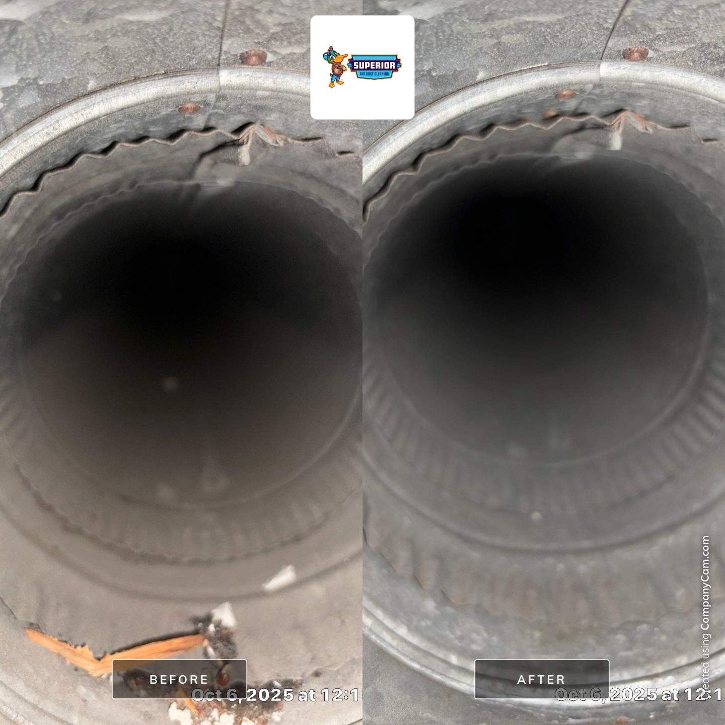 Air Duct Cleaning With a Vacuum Truck in New Castle, PA by Superior Air Duct Cleaning