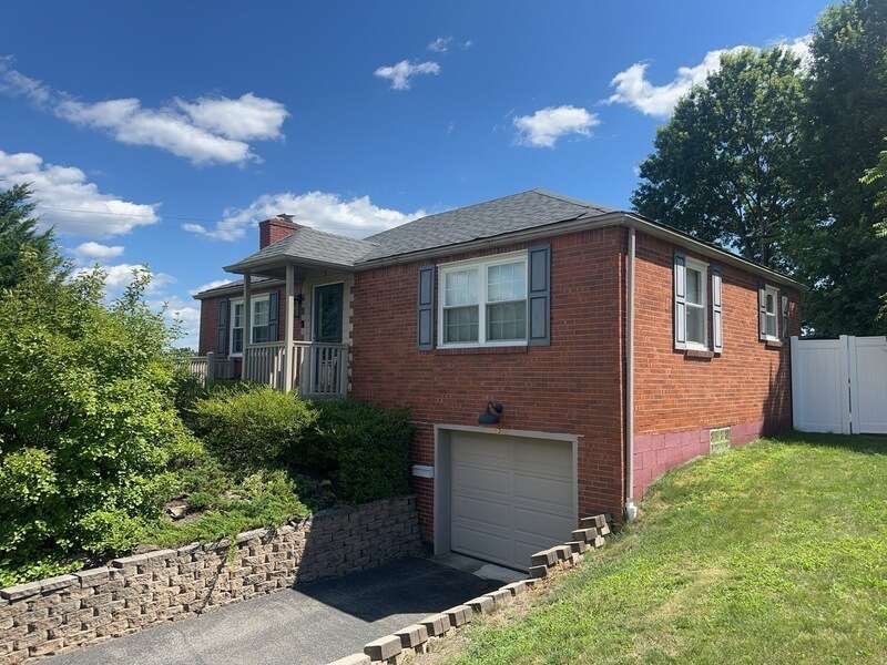 2 tone Composite Re-Deck with Vinyl Railings in Pittsburgh by Cousins Roofing Siding & Decks