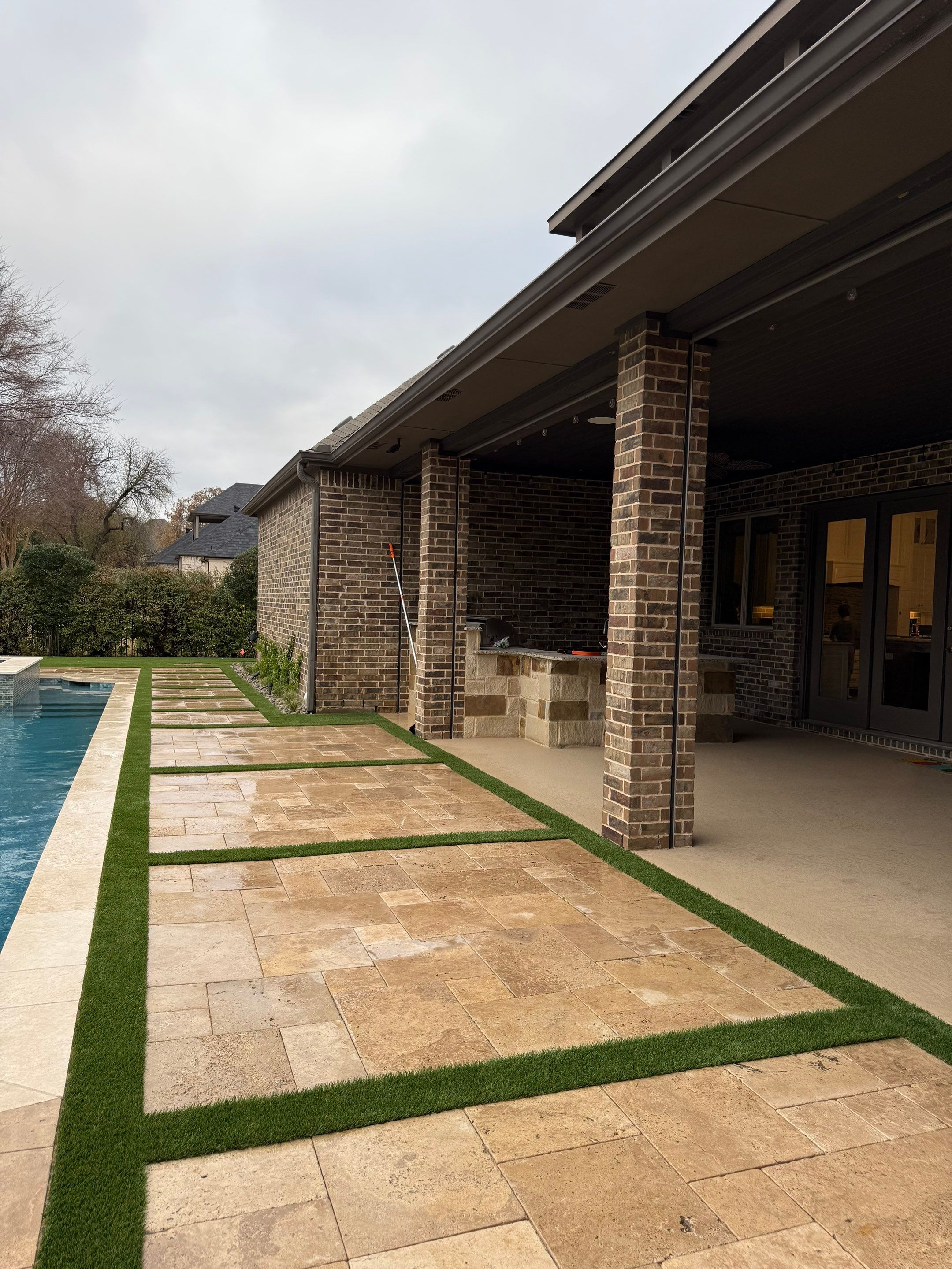 Project in Southlake by Turf Concepts