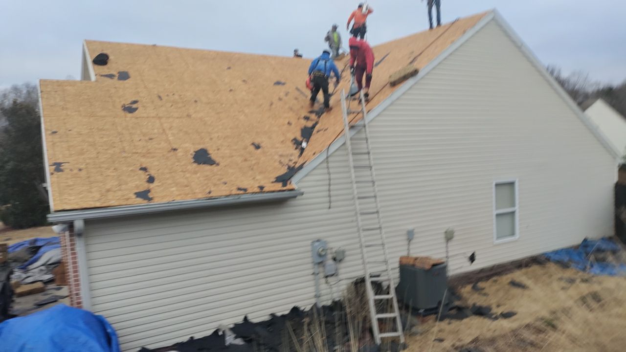 Residential Roofing Installation using Owens Corning by Inspector Roofing and Restoration