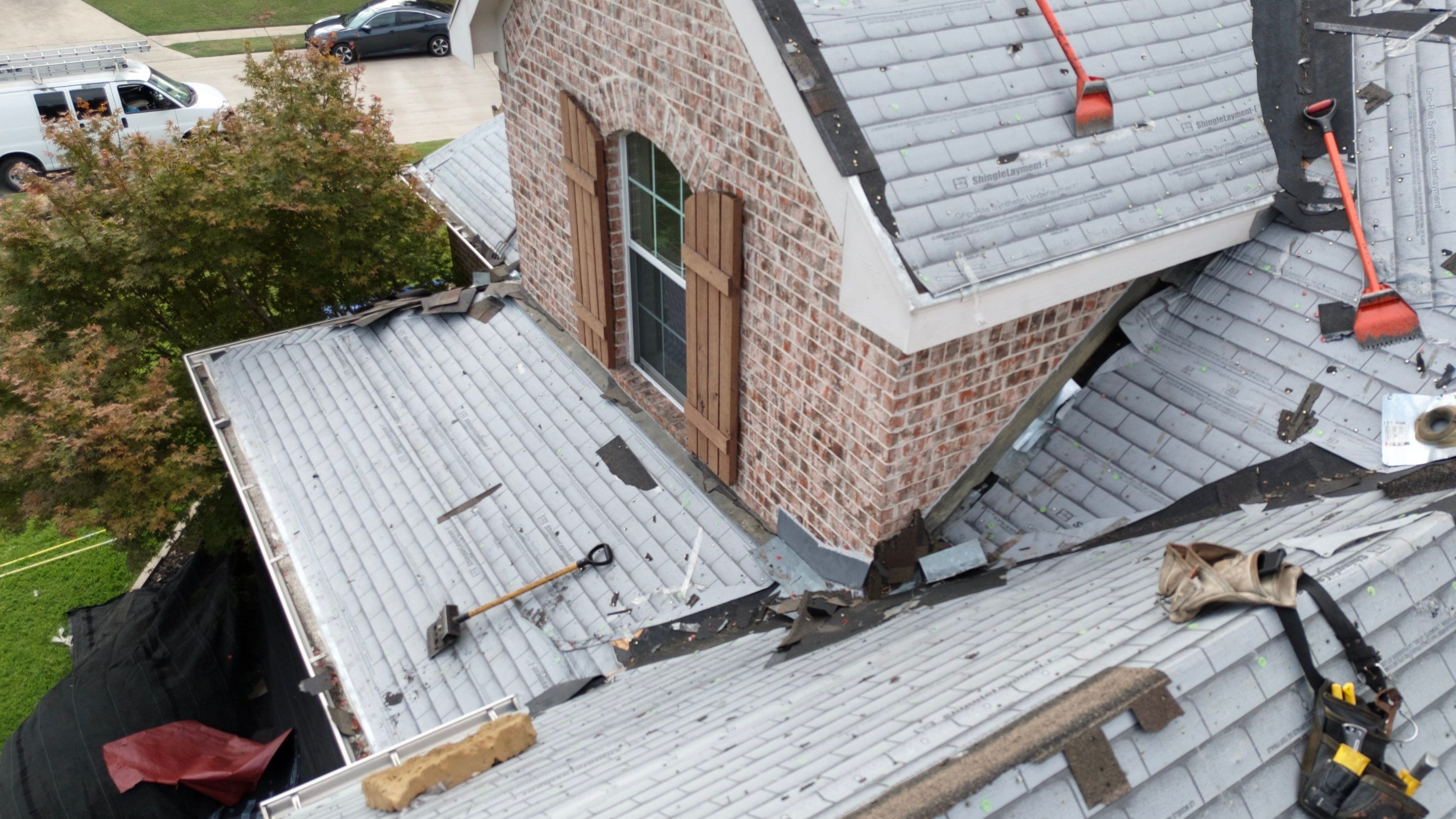 Residential Roofing Installation using IKO Nordic Class 4 by Becker Roofing and Exteriors