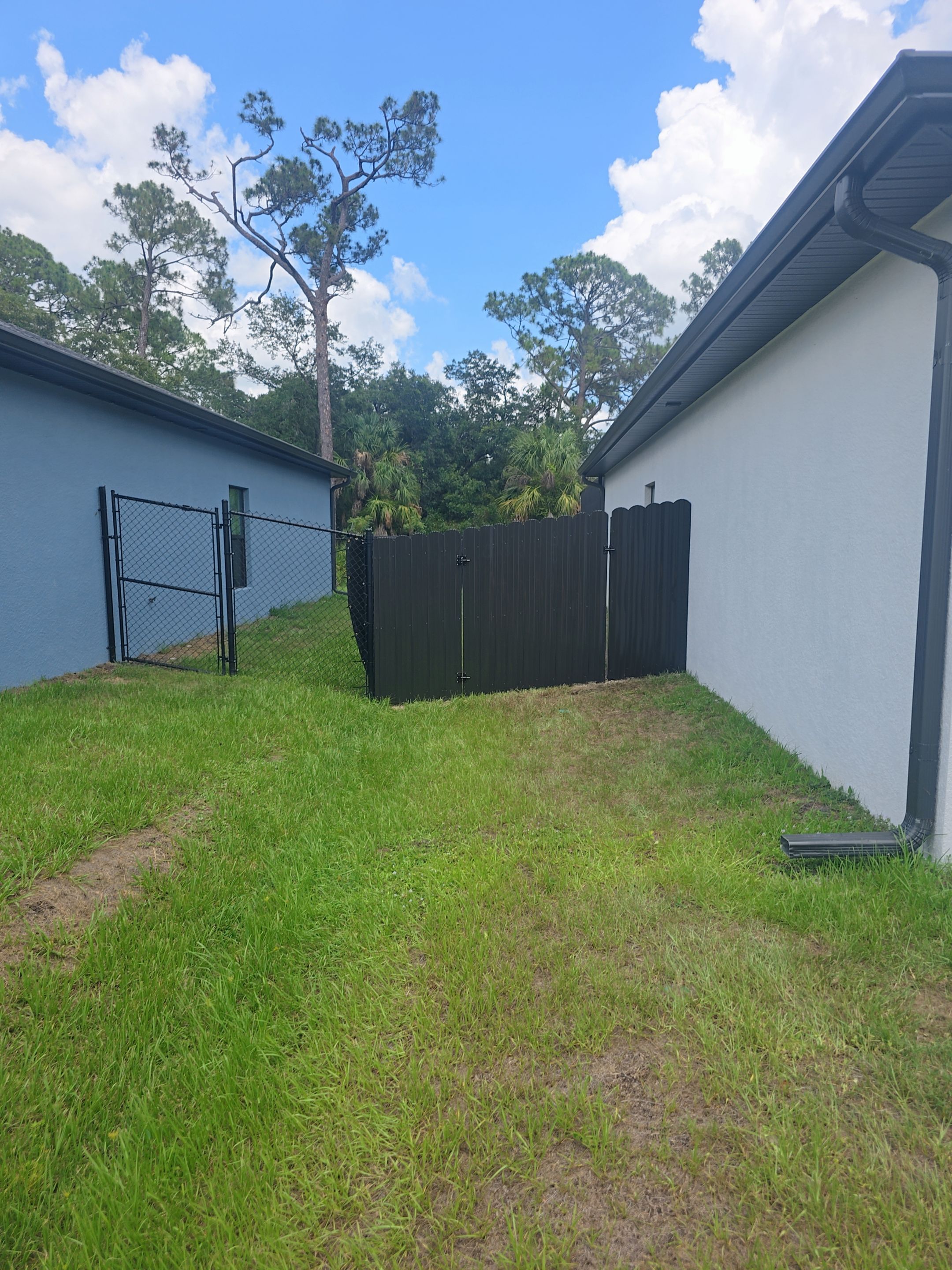 Black Durafence - Privacy Metal Fence Installation in Port Charlotte by True Fence LLC