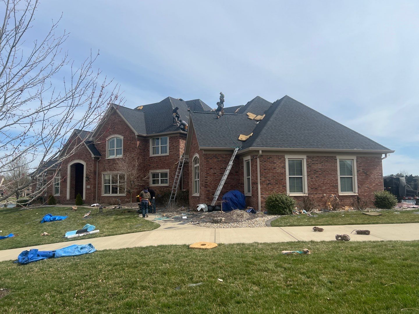 Complete Roof Installation  by H&F Exteriors