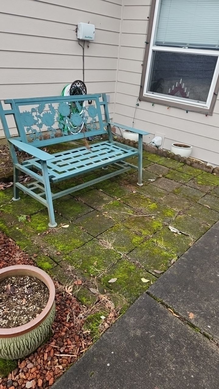 Concrete wash using Biocide by Willamette Outdoor Wash LLC