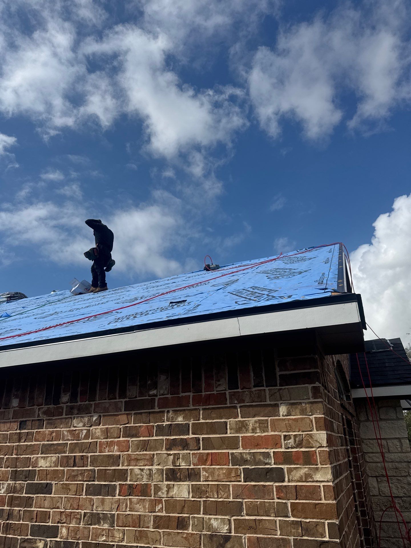 Project in Houston by Proud Roofing