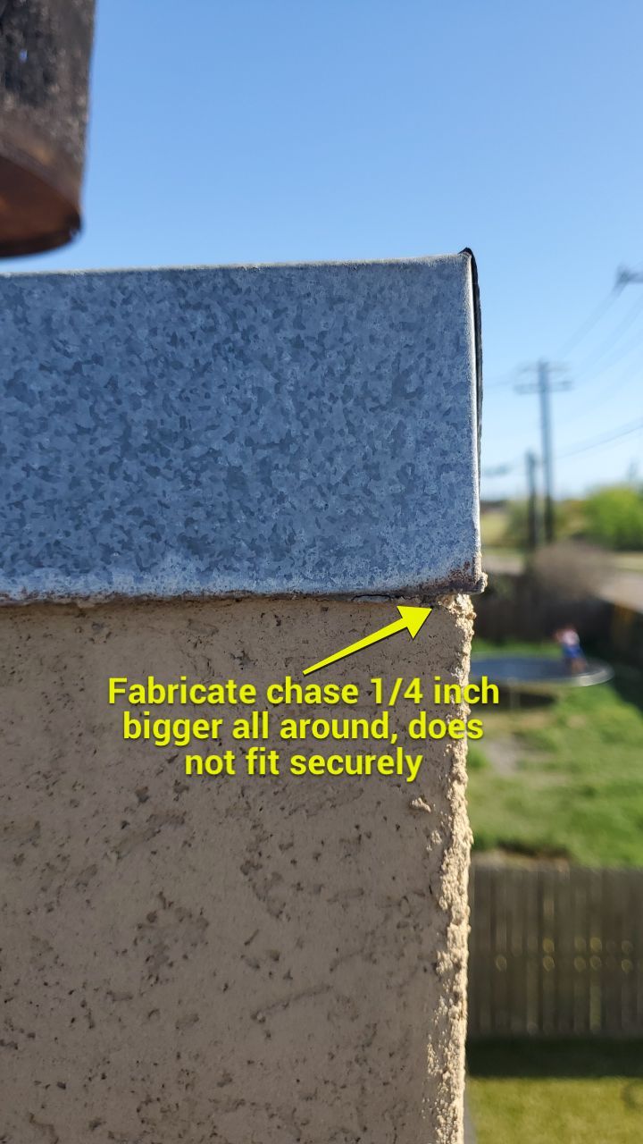 Chimney Cap Replacement by Lighthouse Roofing