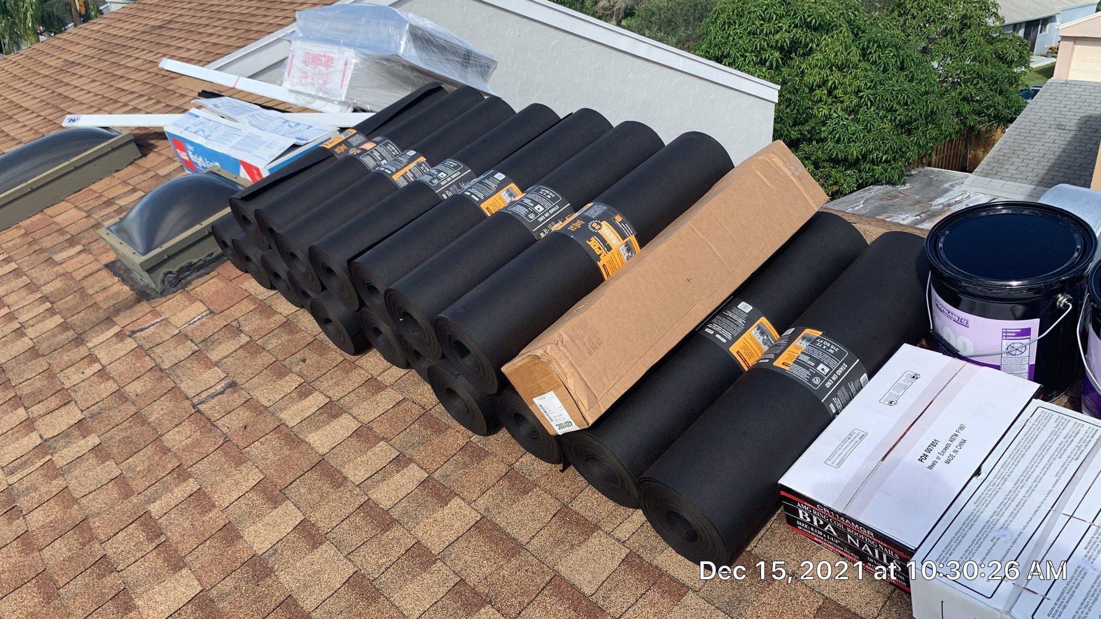 Residential Roofing Installation using GAF by BLUES BROTHERS ROOFING