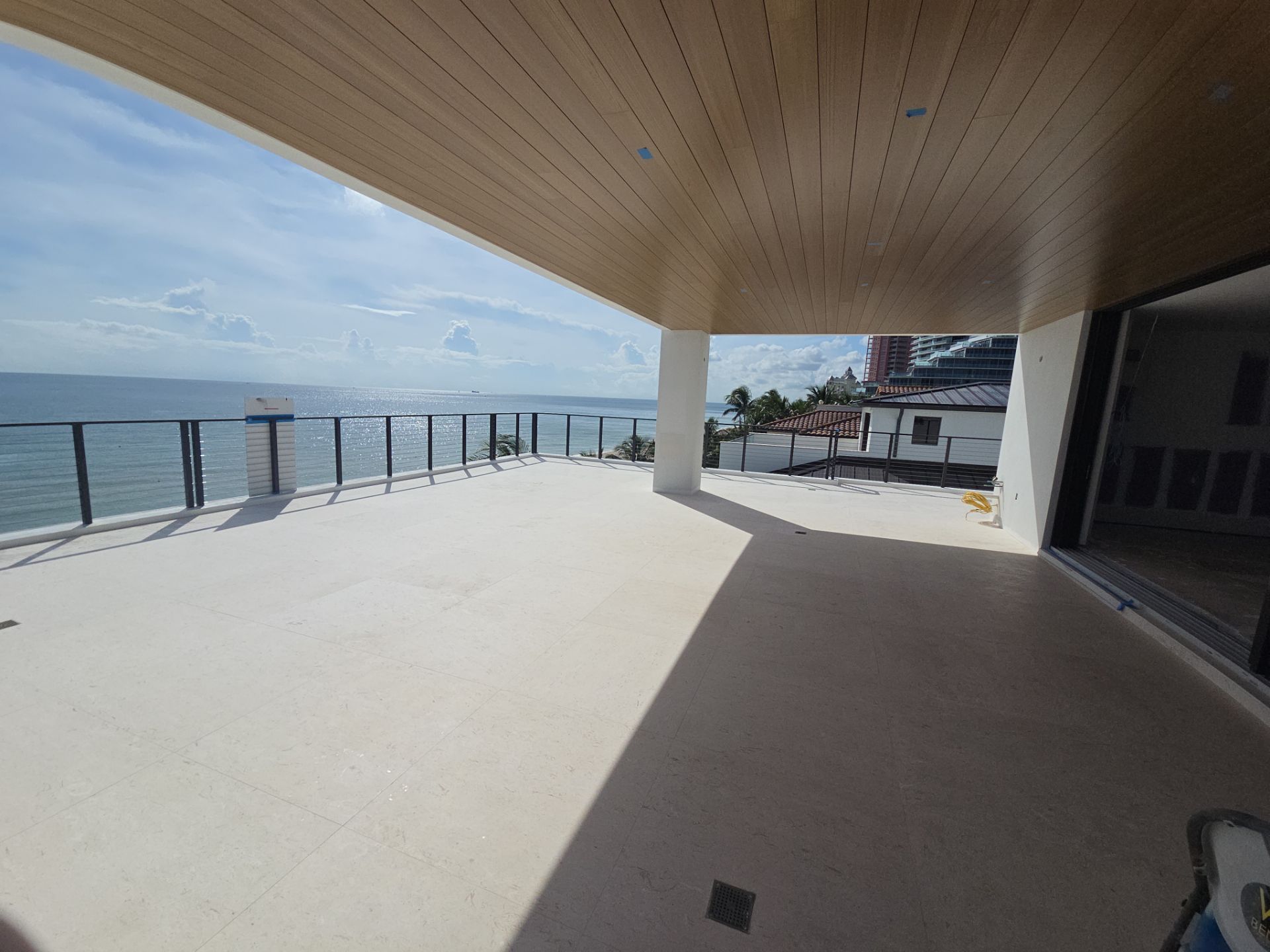 Oceanfront New Home Painting by John “The Greek” Painting