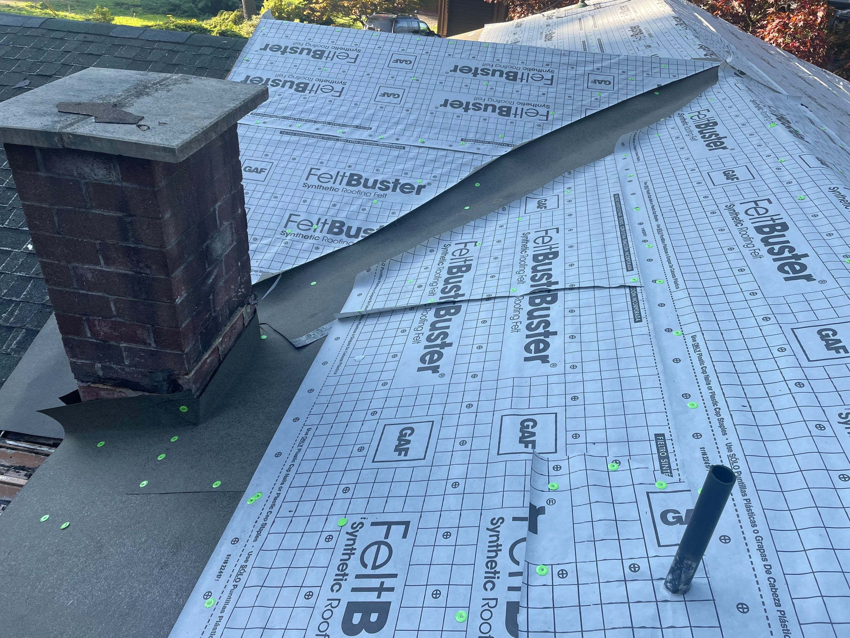 Residential Reroof Shingle - Charcoal by Top Notch Roofing Inc