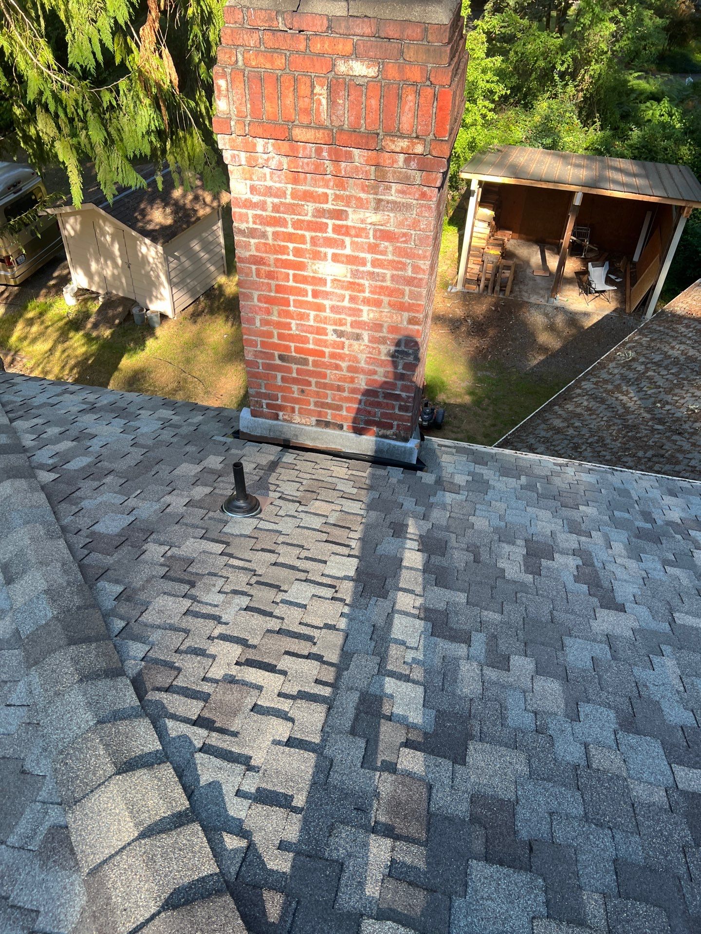 Residential Roofing Installation using GAF HDZ Shingles by Roofing Formula LLC
