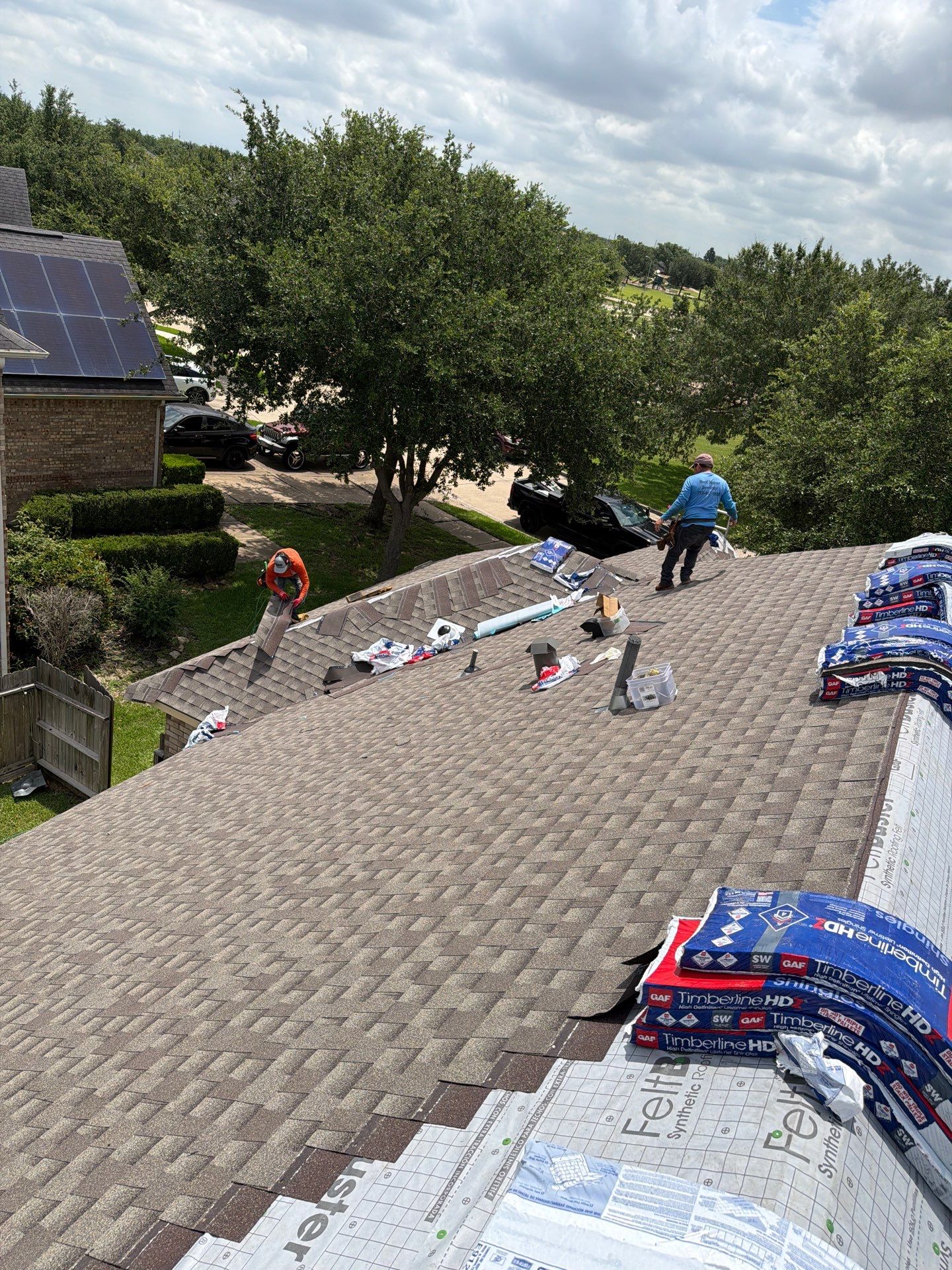Roof Replacement in Grand Mission, Richmond TX by Roof Repair Company