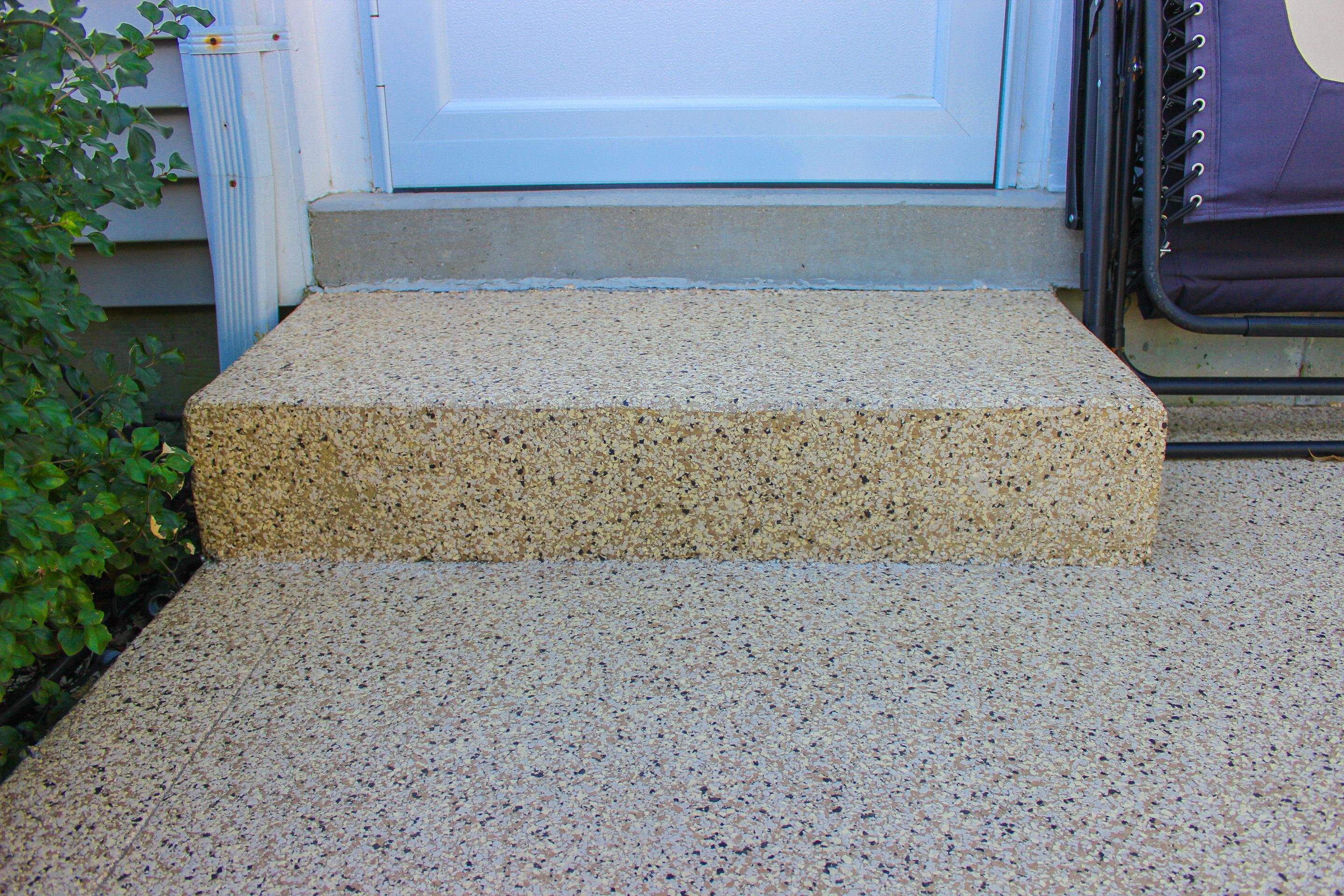 Patio Installation using Driftwood by Your1DayFloor.com
