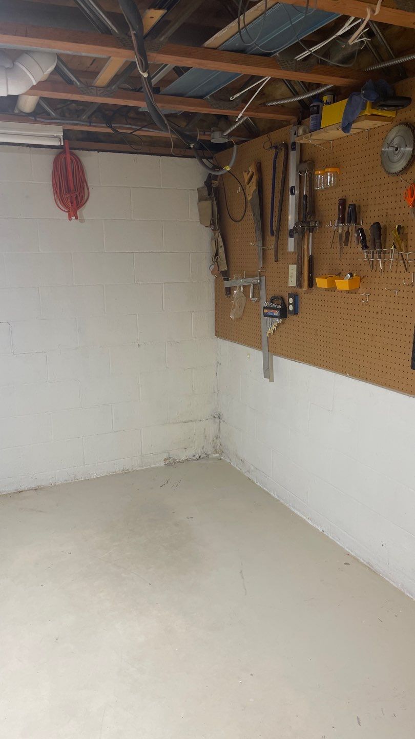 Interior Basement Waterproofing System by Toledo Basement Repair