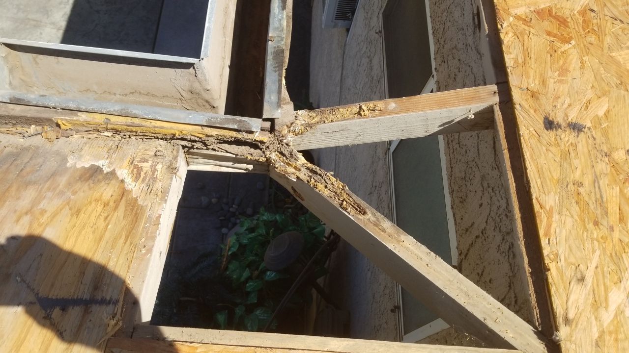 Upgraded gutters and roof by Byers Enterprises