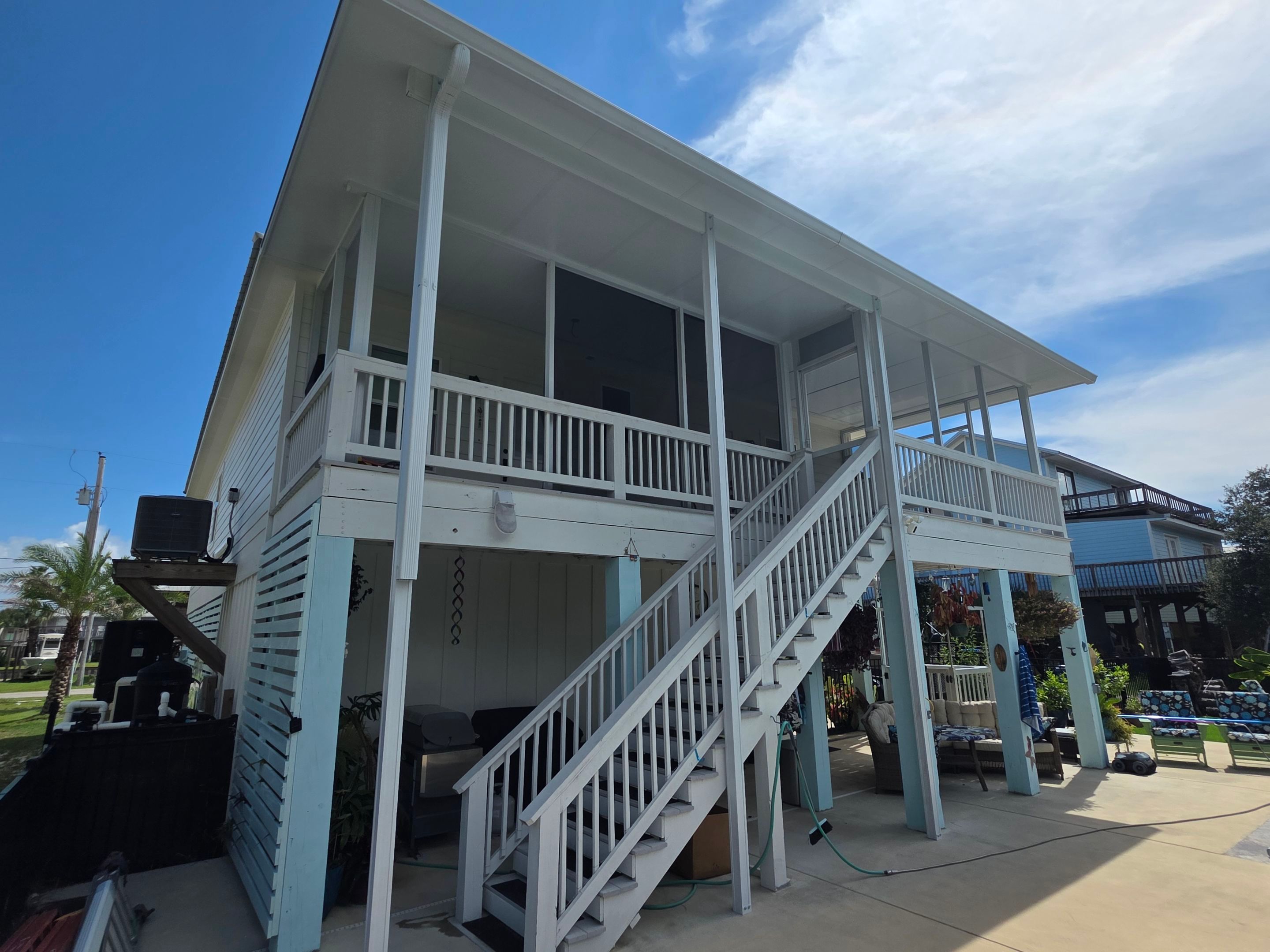 2nd Floor Screen Room by Titan Sunrooms