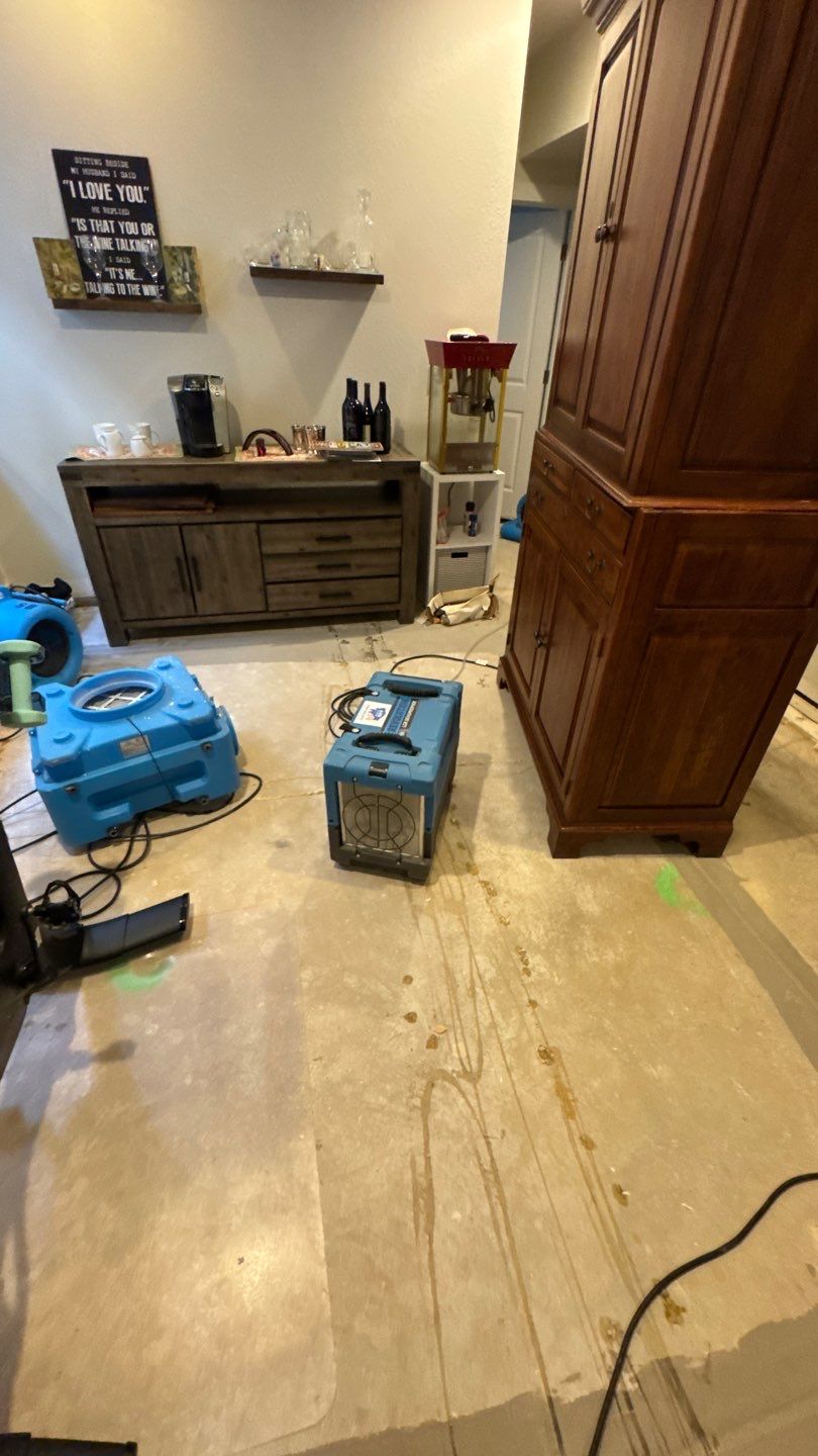 Water Damage Project in Denver by Accountable Home Services
