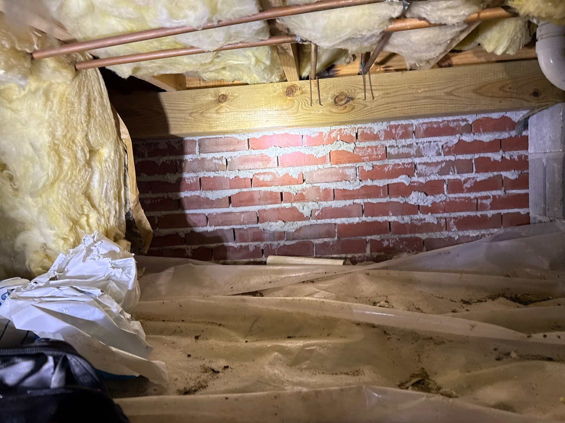 Project in Portsmouth by Patriot Crawl Space Repairs